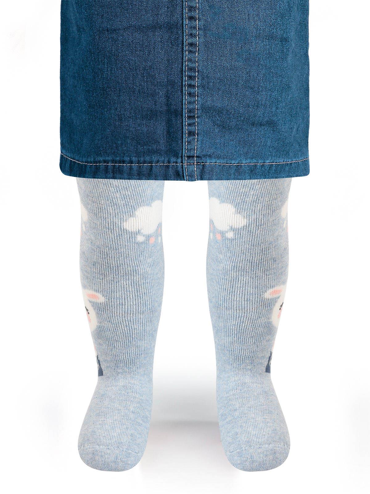 Civil Baby Kız Bebek Havlu Külotlu Çorap 0-24 Ay Mavi