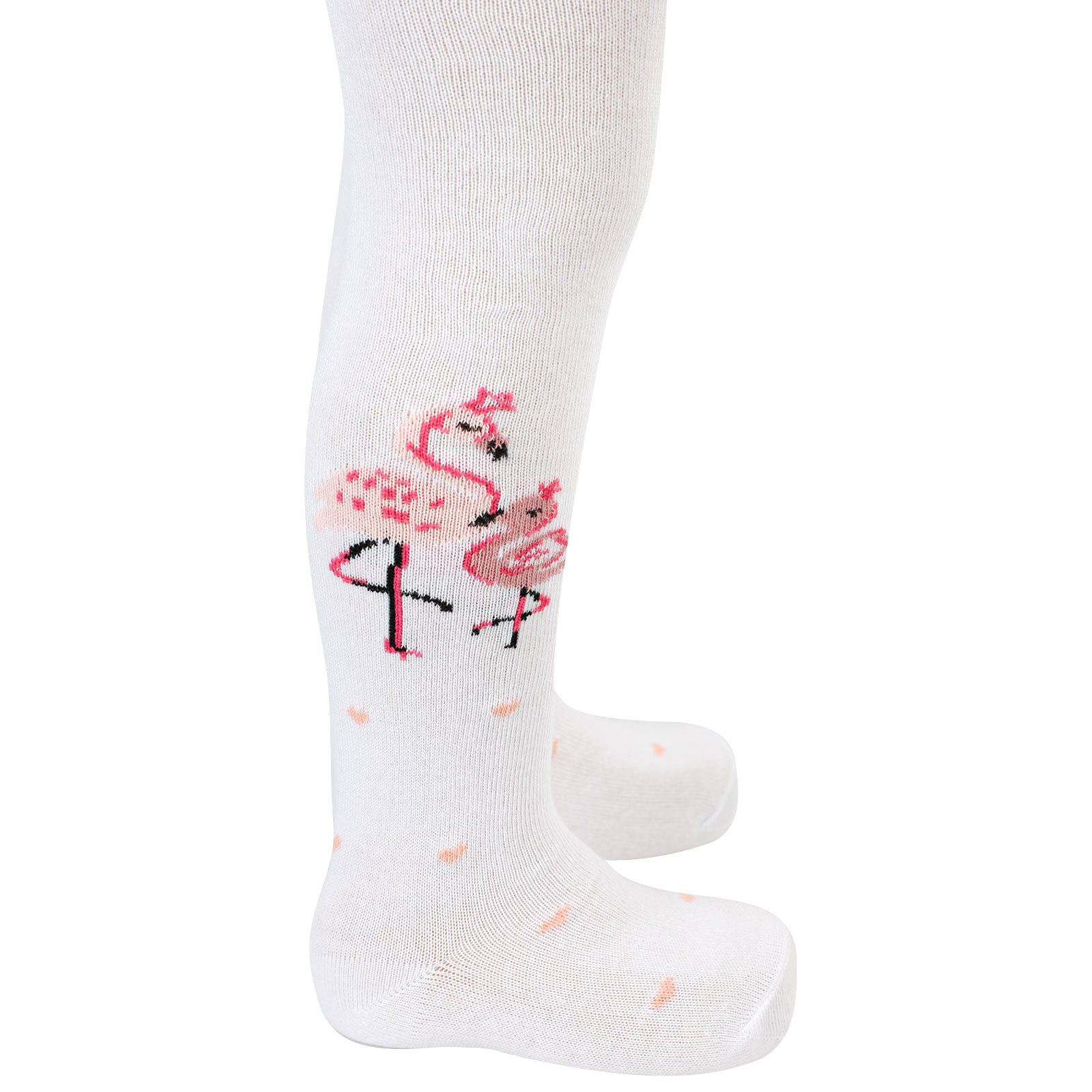 Civil Kız Çocuk Külotlu Çorap 3-11 Yaş Beyaz