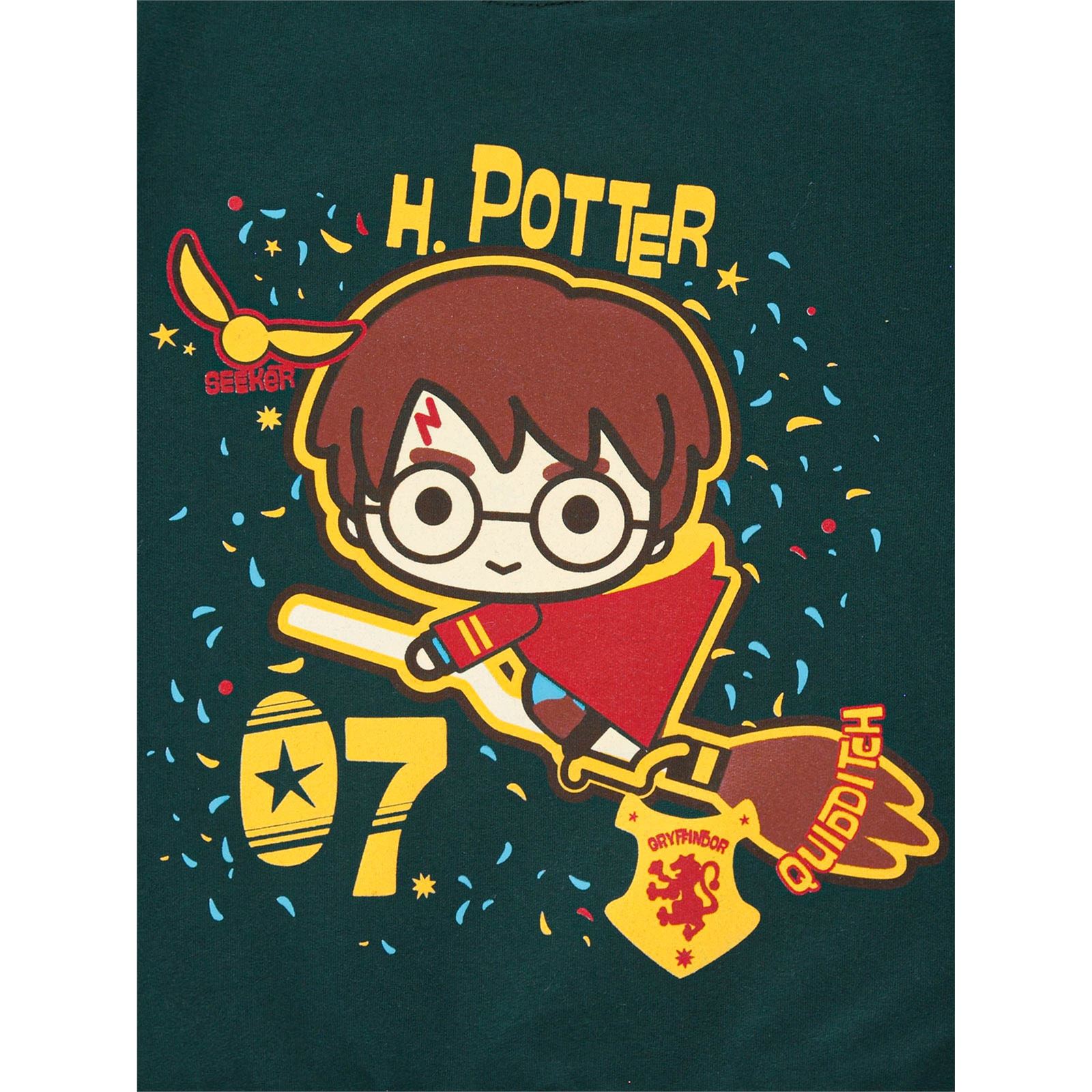Harry Potter Erkek Çocuk Sweatshirt 2-5 Yaş Yeşil