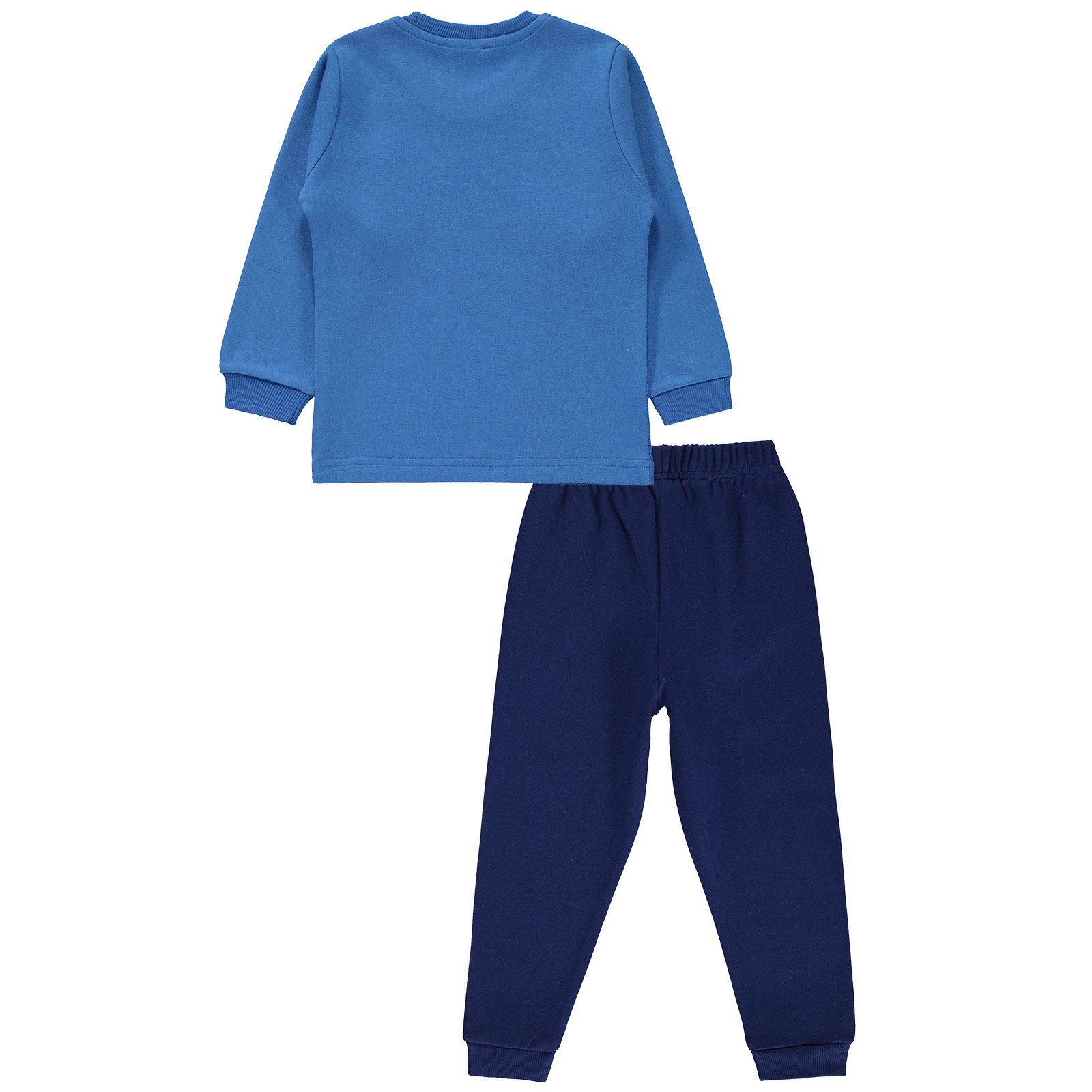 Civil Boys Erkek Çocuk Pijama Takımı 2-5 Yaş Saks Mavisi