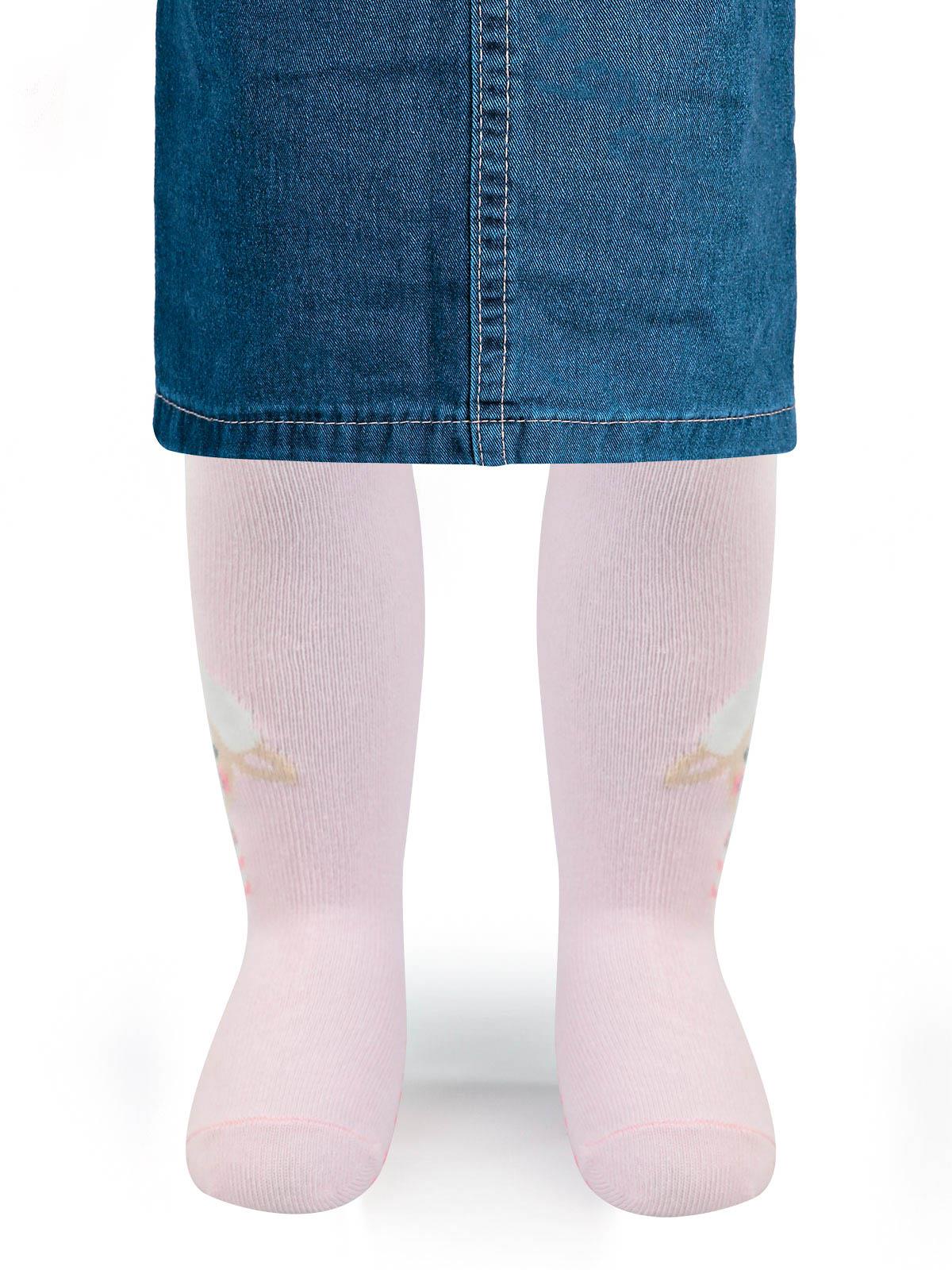 Katamino Kız Bebek Külotlu Çorap 6-18 Ay Pembe