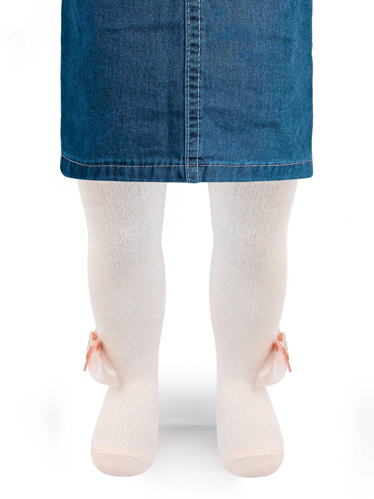 Katamino Kız Bebek Aksesuarlı Külotlu Çorap 0-18 Ay Somon