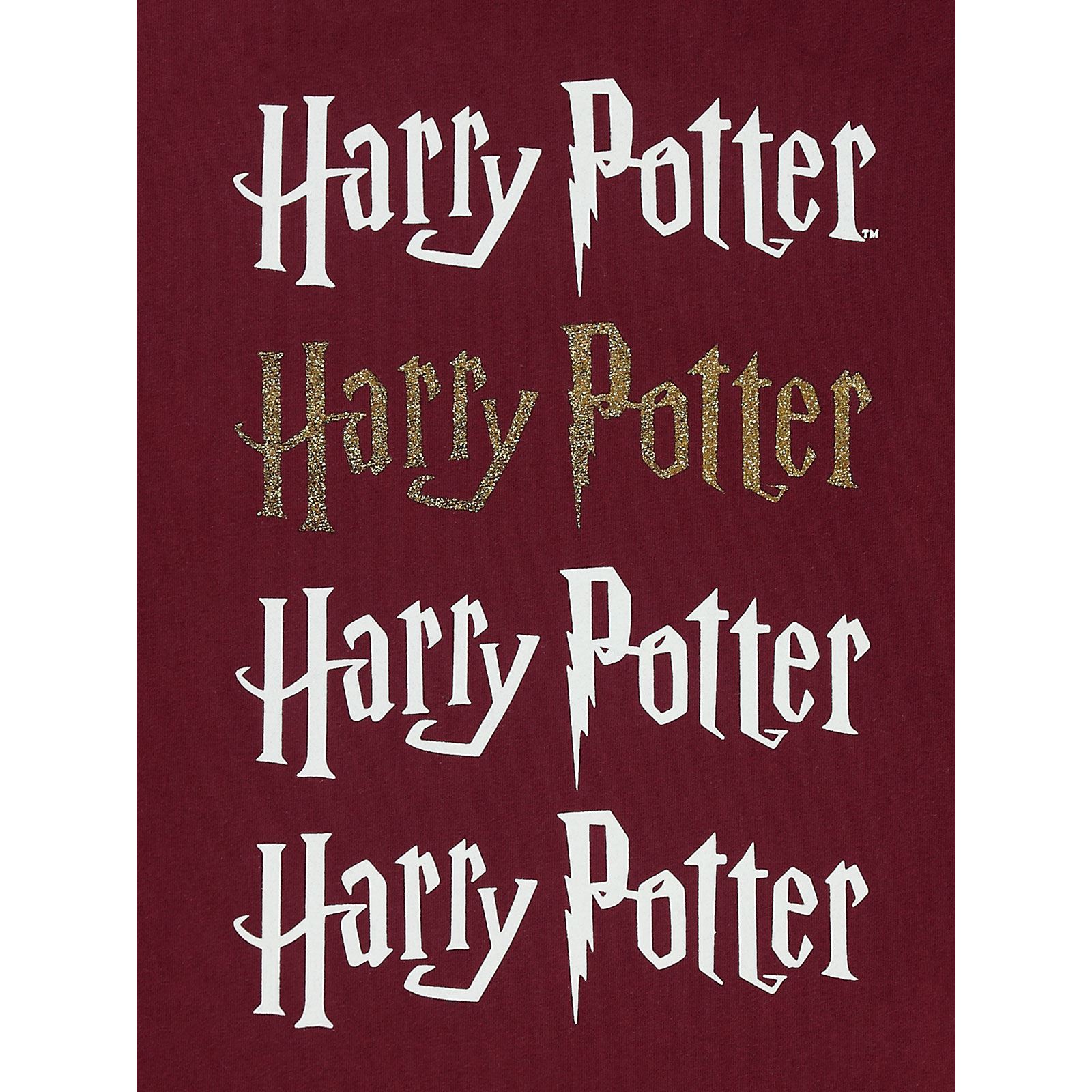 Harry Potter Kız Çocuk Sweatshirt 6-9 Yaş Bordo