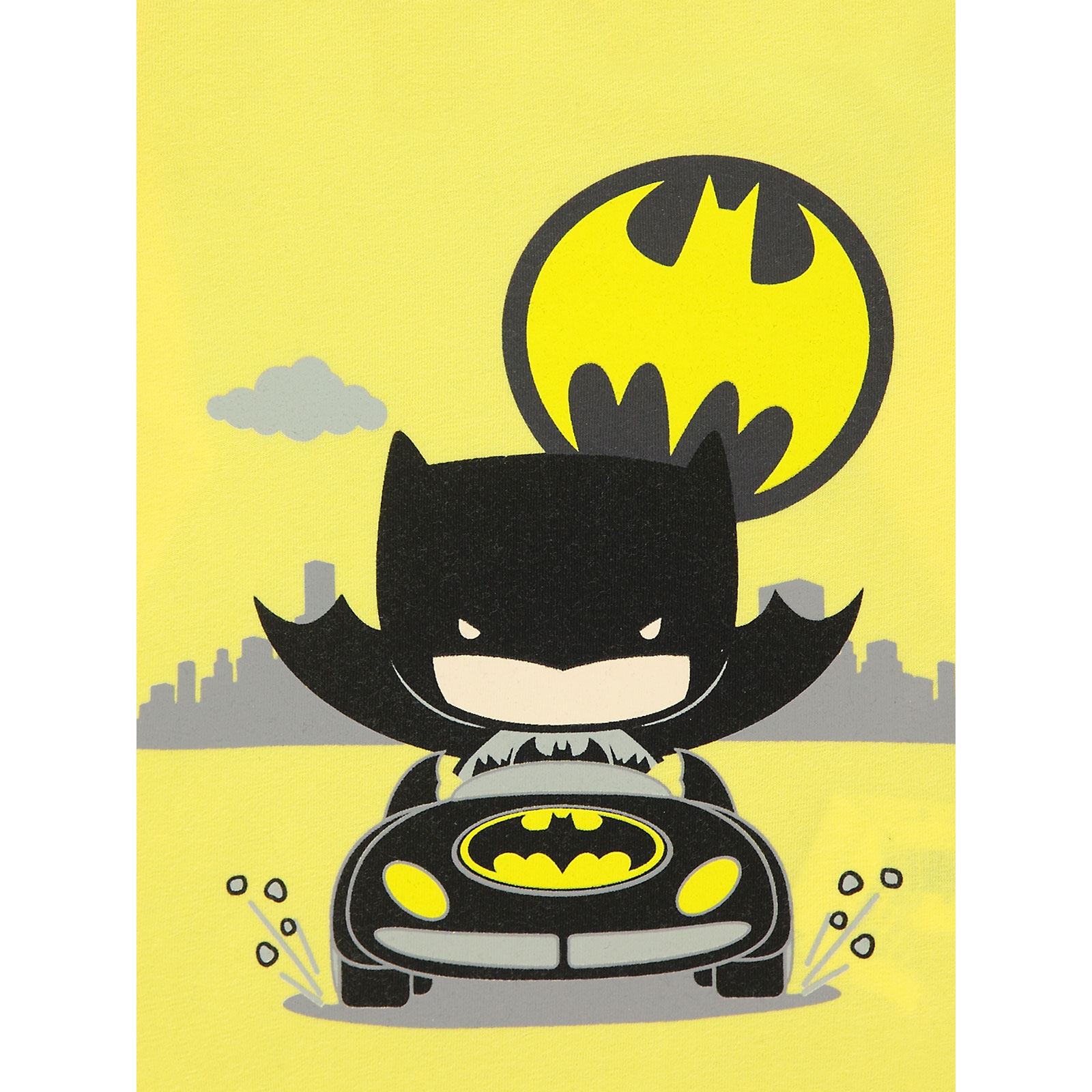 Batman Erkek Bebek Sweatshirt 6-18 Ay Sarı