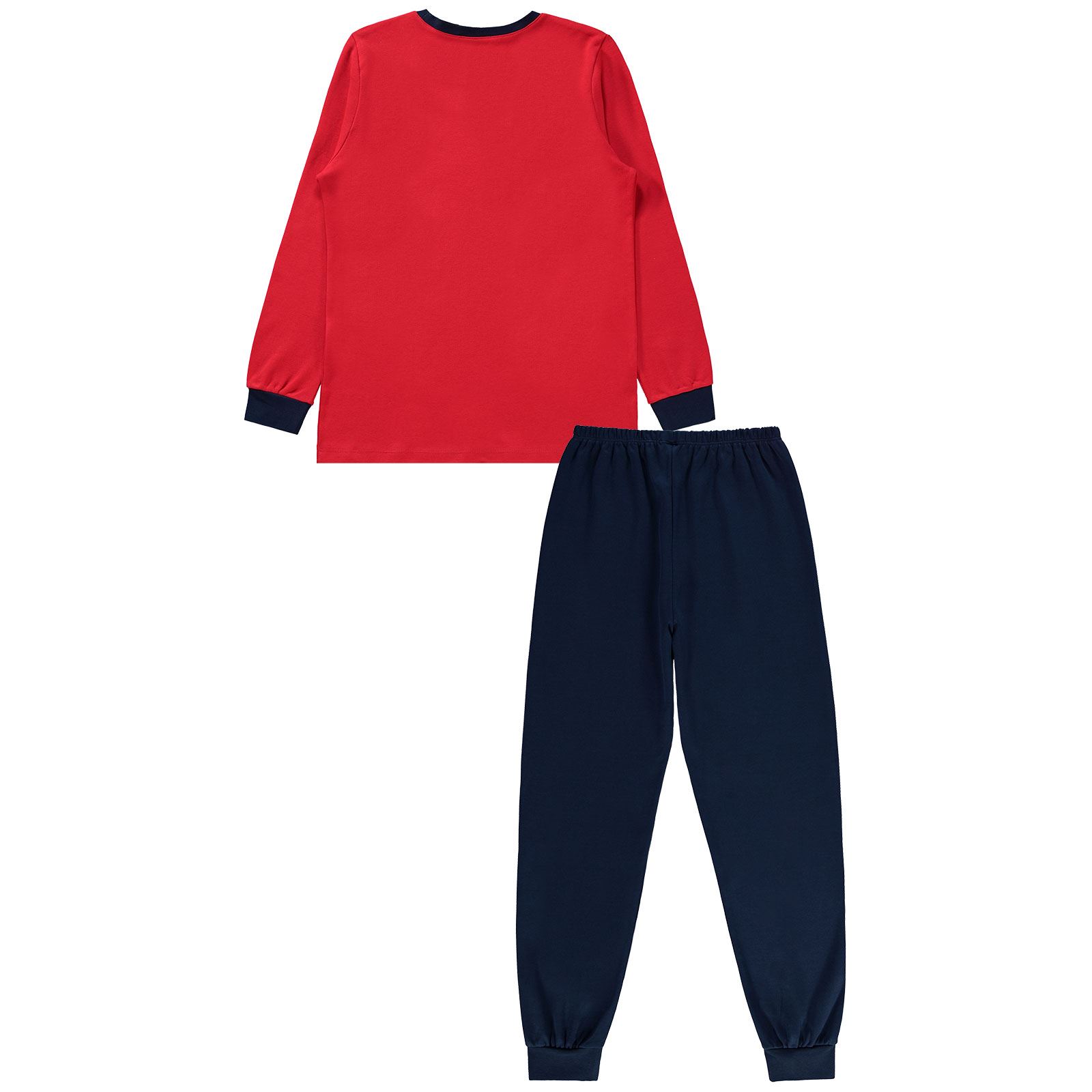 Civil Boys Erkek Çocuk Pijama Takımı 10-13 Yaş Kırmızı