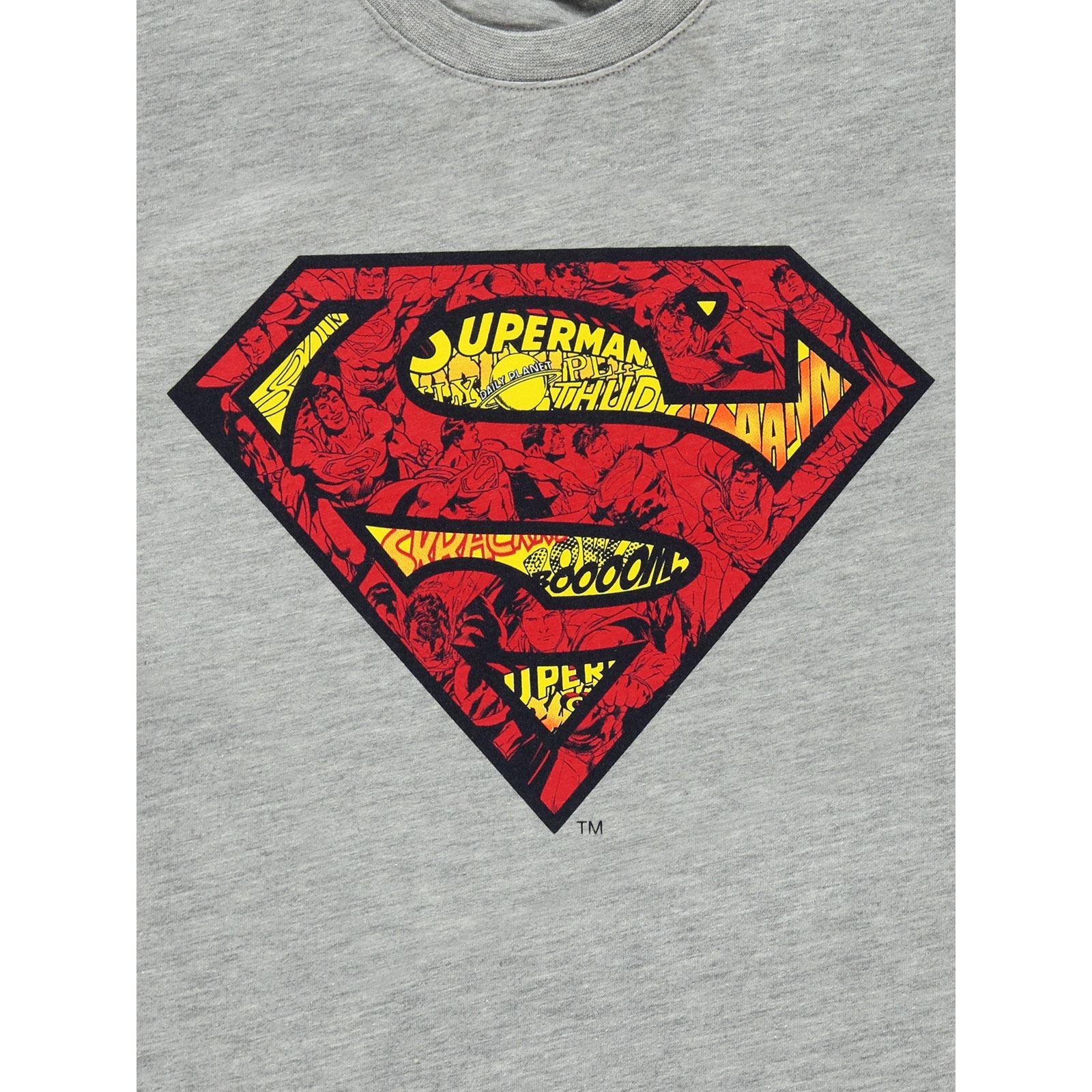 Superman Erkek Çocuk Sweatshirt 10-13 Yaş Gri