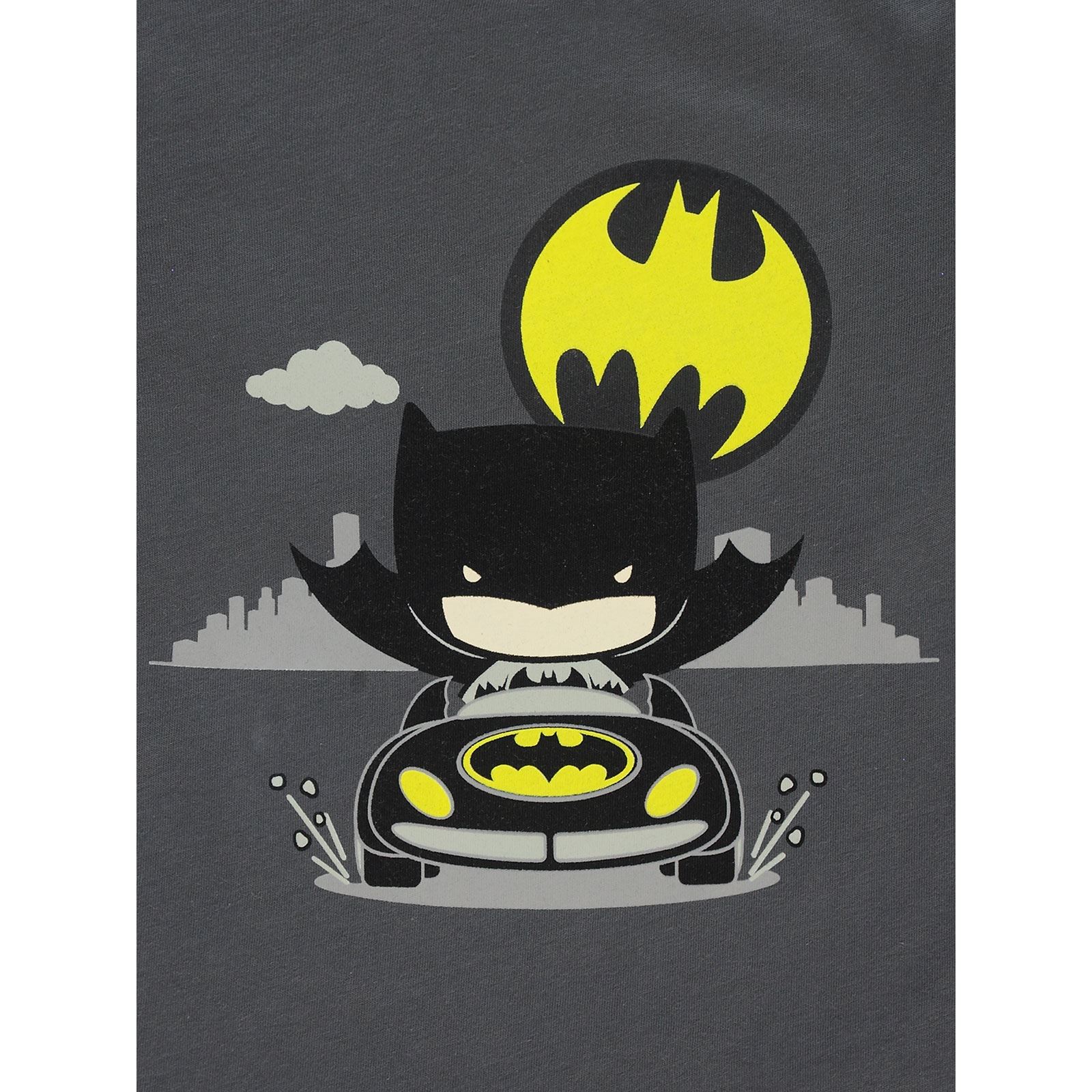 Batman Erkek Çocuk Sweatshirt 2-5 Yaş Füme