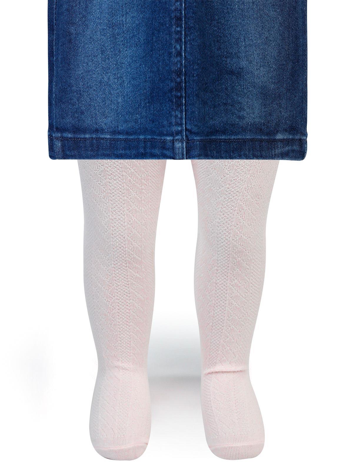 Artı Kız Bebek Külotlu Çorap 6-18 Ay Pembe