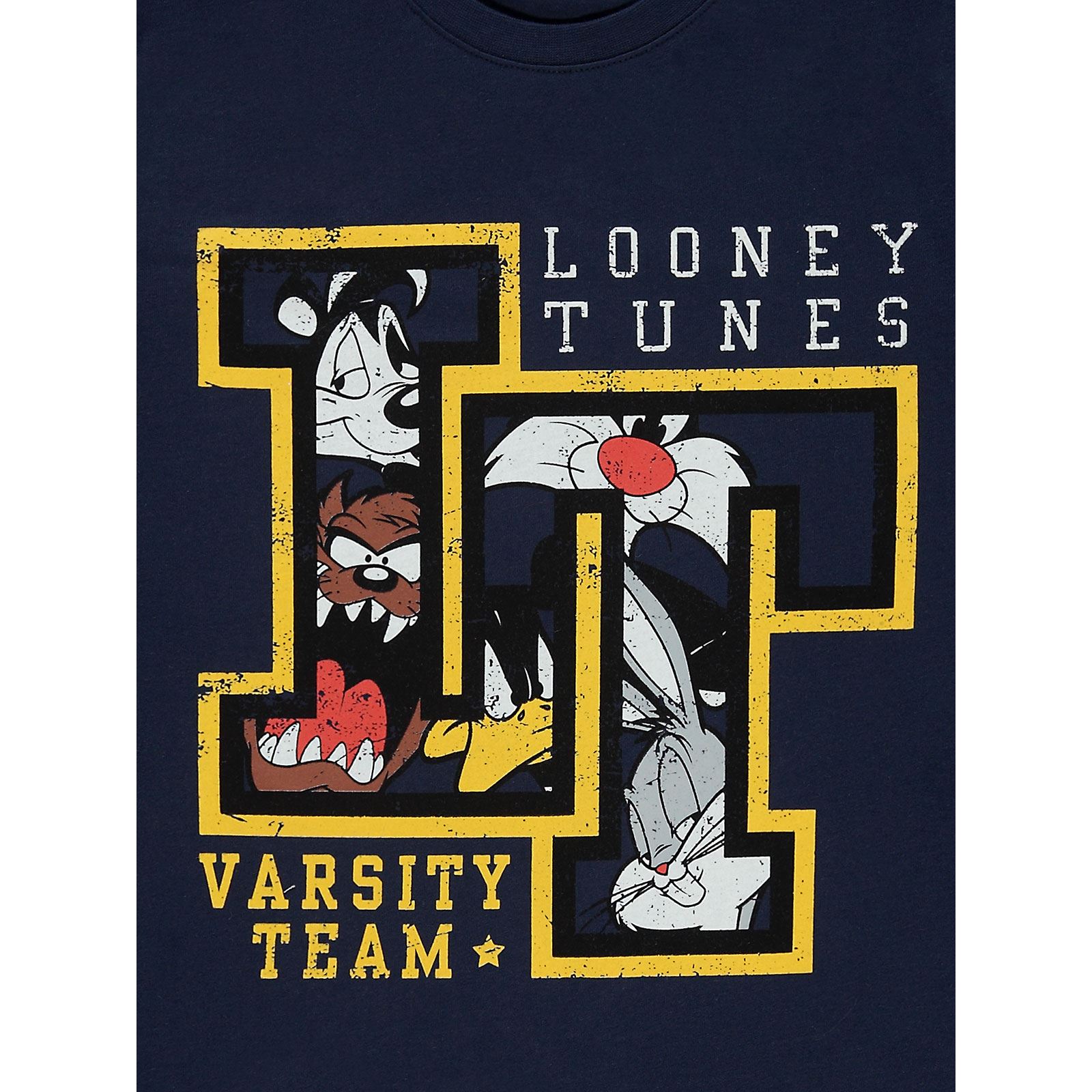 Looney Tunes Erkek Çocuk Sweatshirt 10-13 Yaş Lacivert