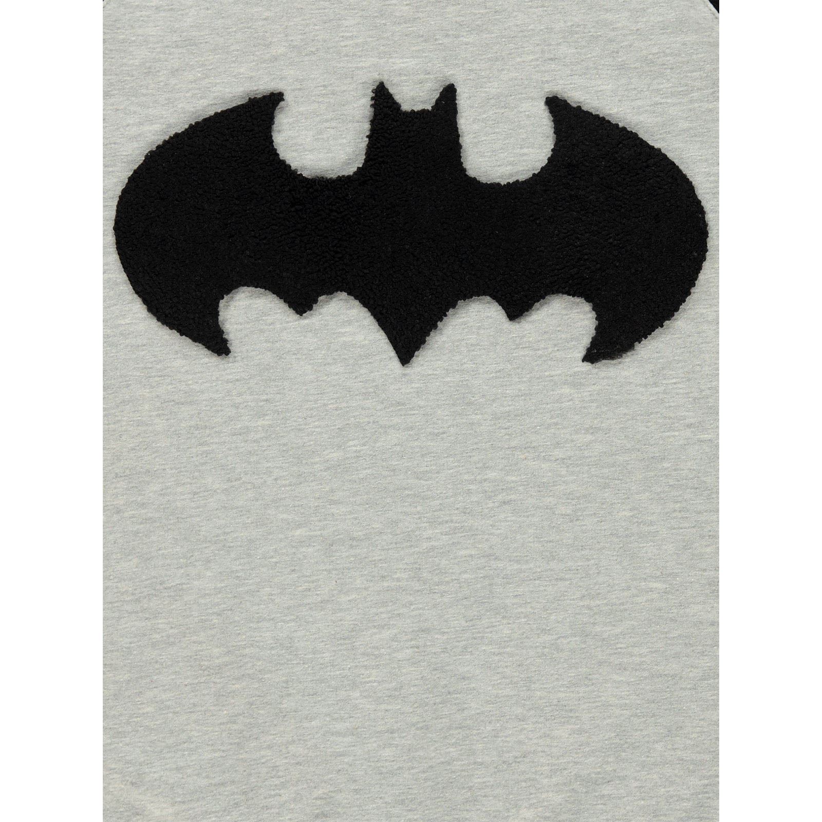 Batman Erkek Çocuk Sweatshirt 6-9 Yaş Hardal