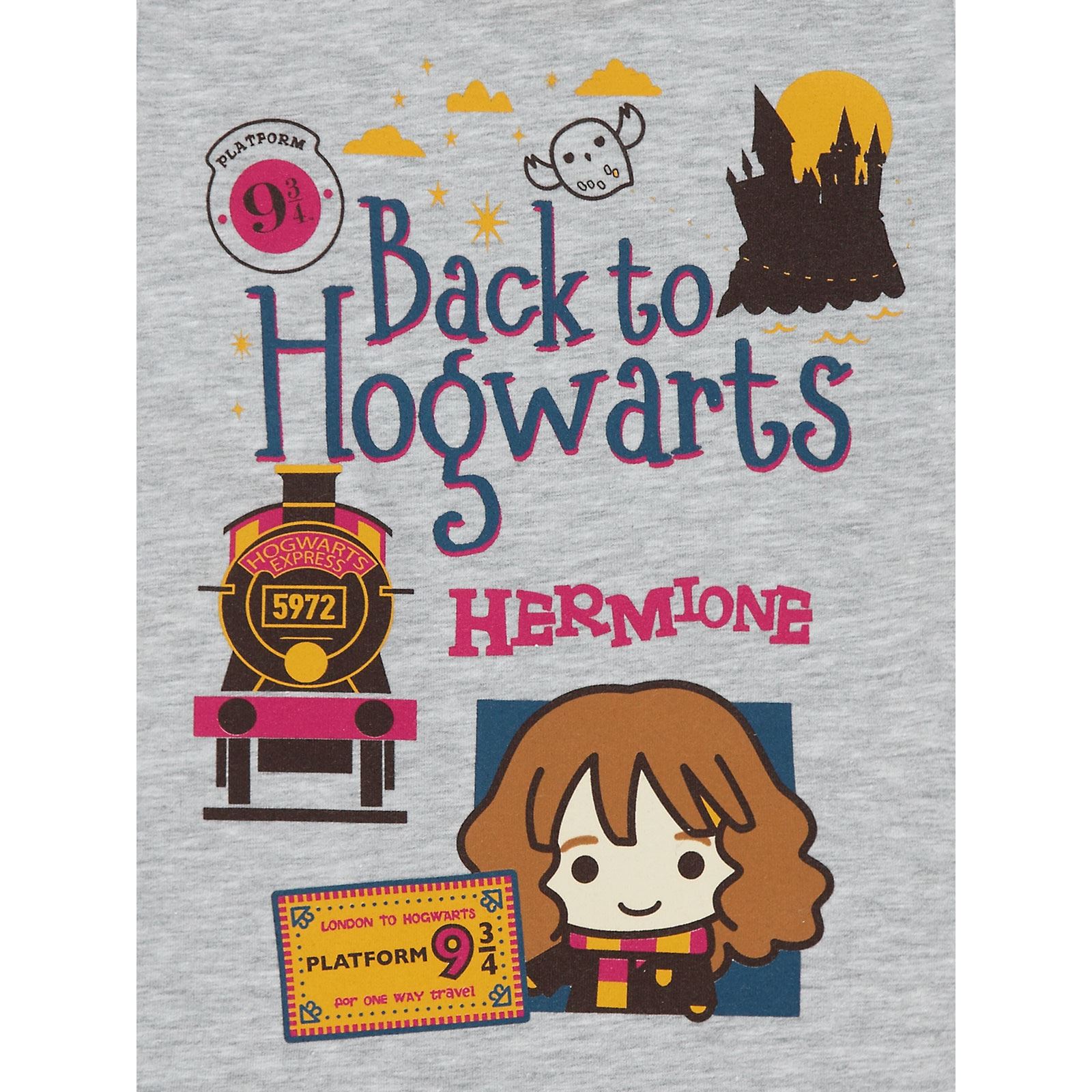 Harry Potter Kız Bebek Sweatshirt 6-18 Ay Gri
