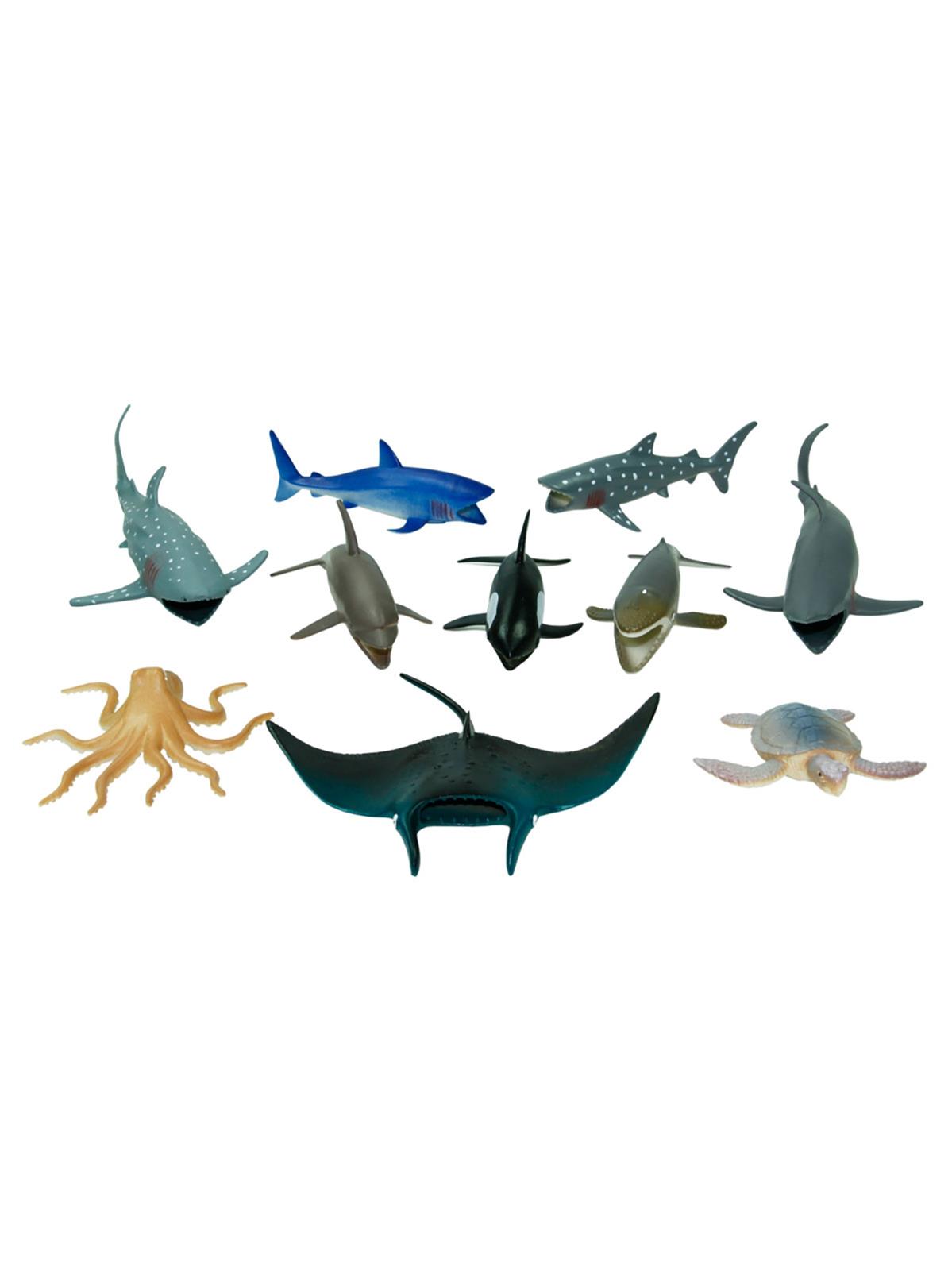 Vardem Okyanus Hayvanları Seti 10 Parça
