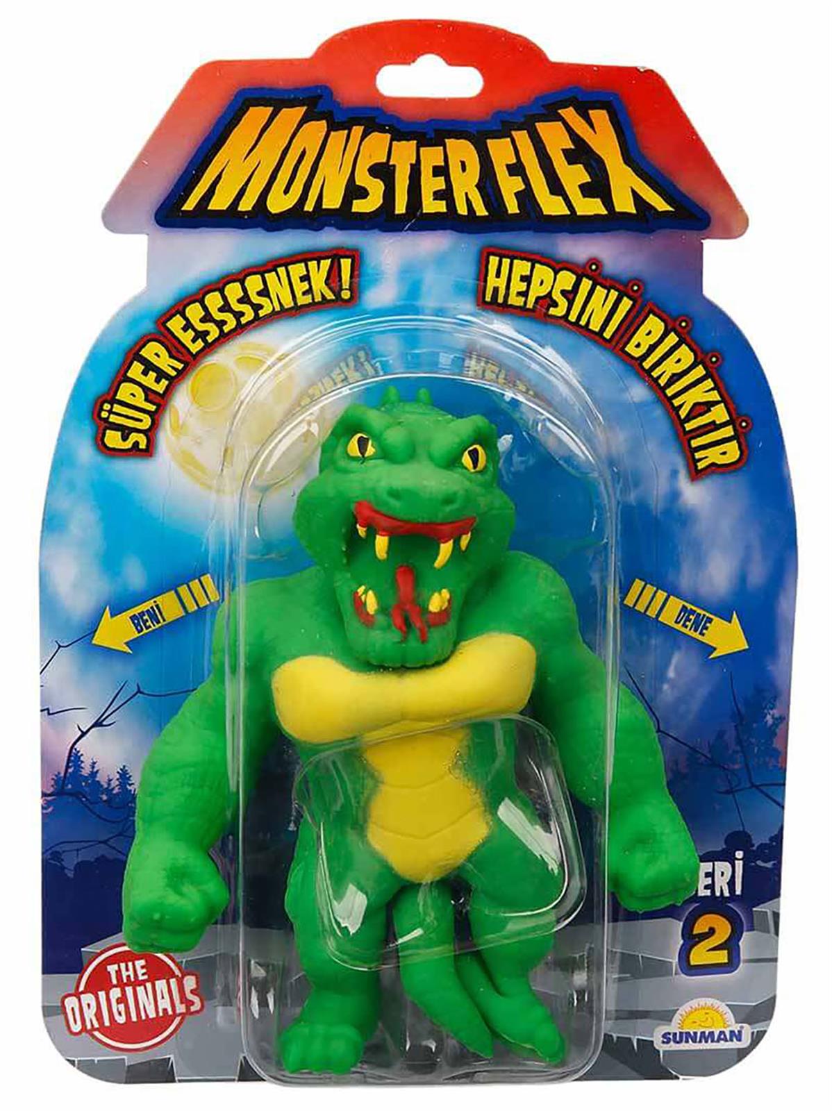 Monster Flex Süper Esnek Figür 15 cm Seri II Reptile Man