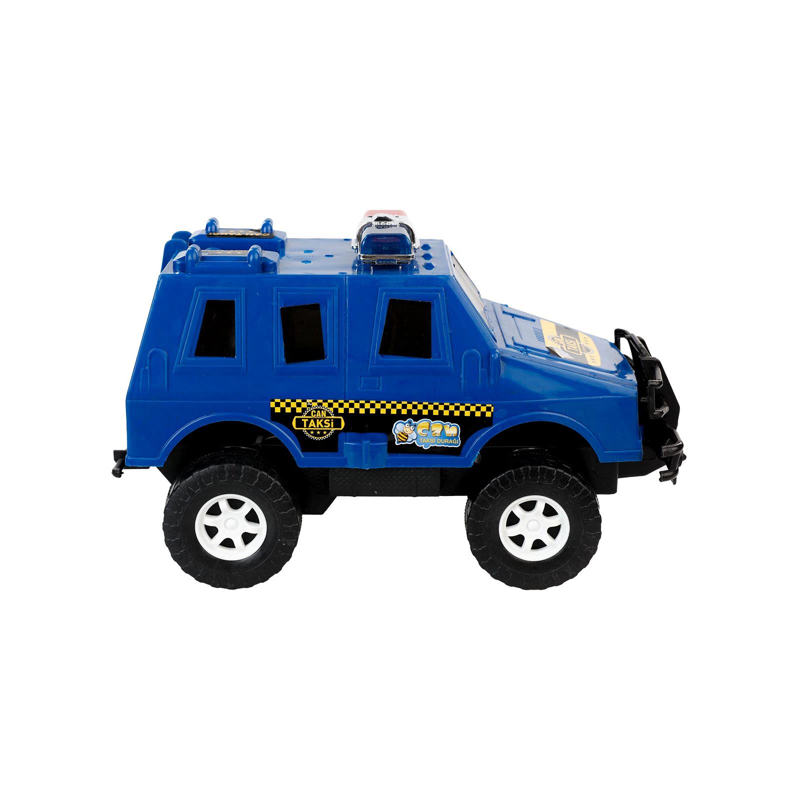 Can Oyuncak Sürtmeli Polis Arabası Mavi