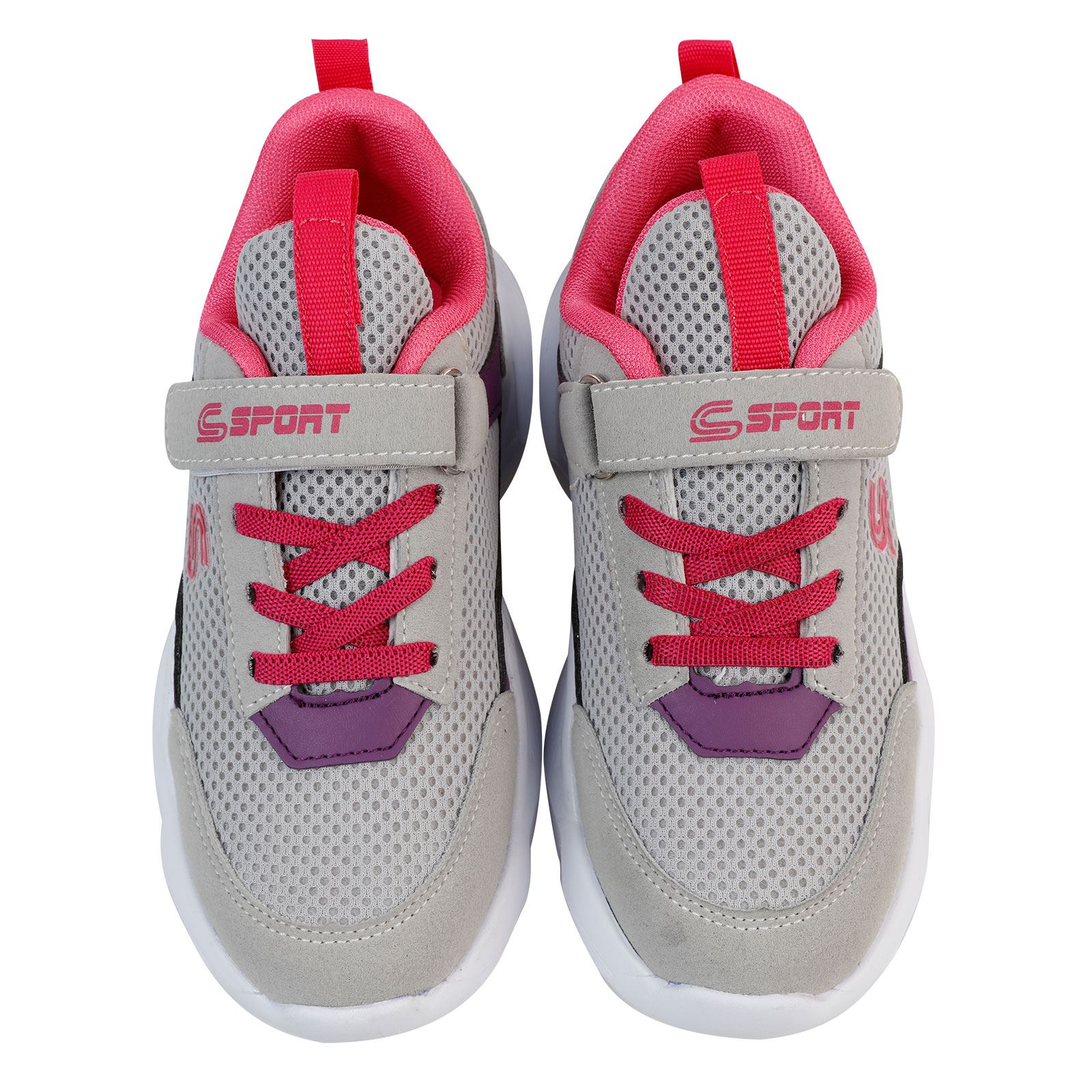 Sport Kız Çocuk Spor Ayakkabı 31-35 Numara Gri