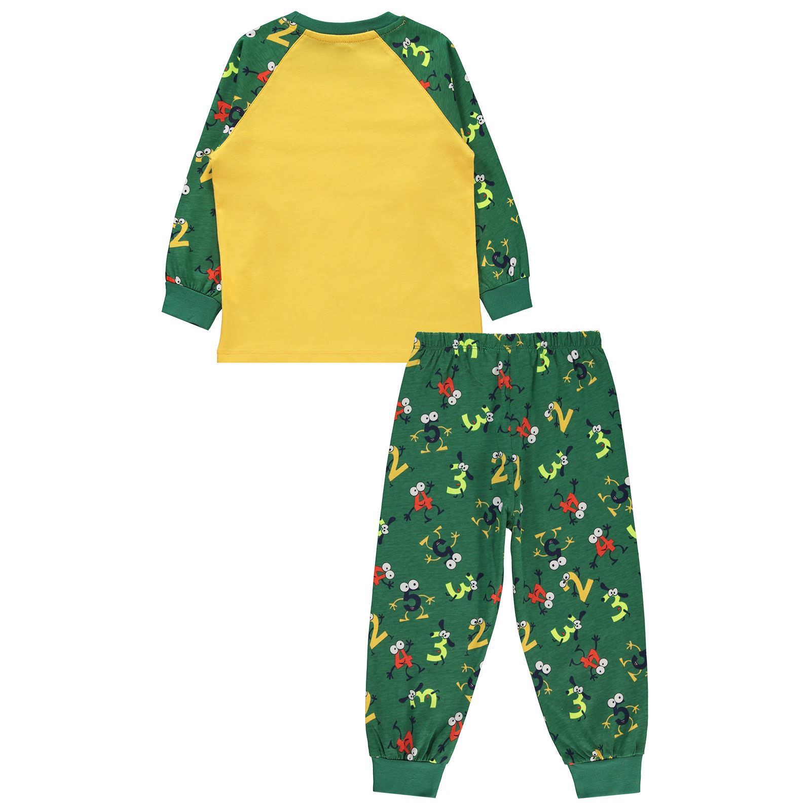 Civil Boys Erkek Çocuk Pijama Takımı 2-5 Yaş Koyu Yeşil
