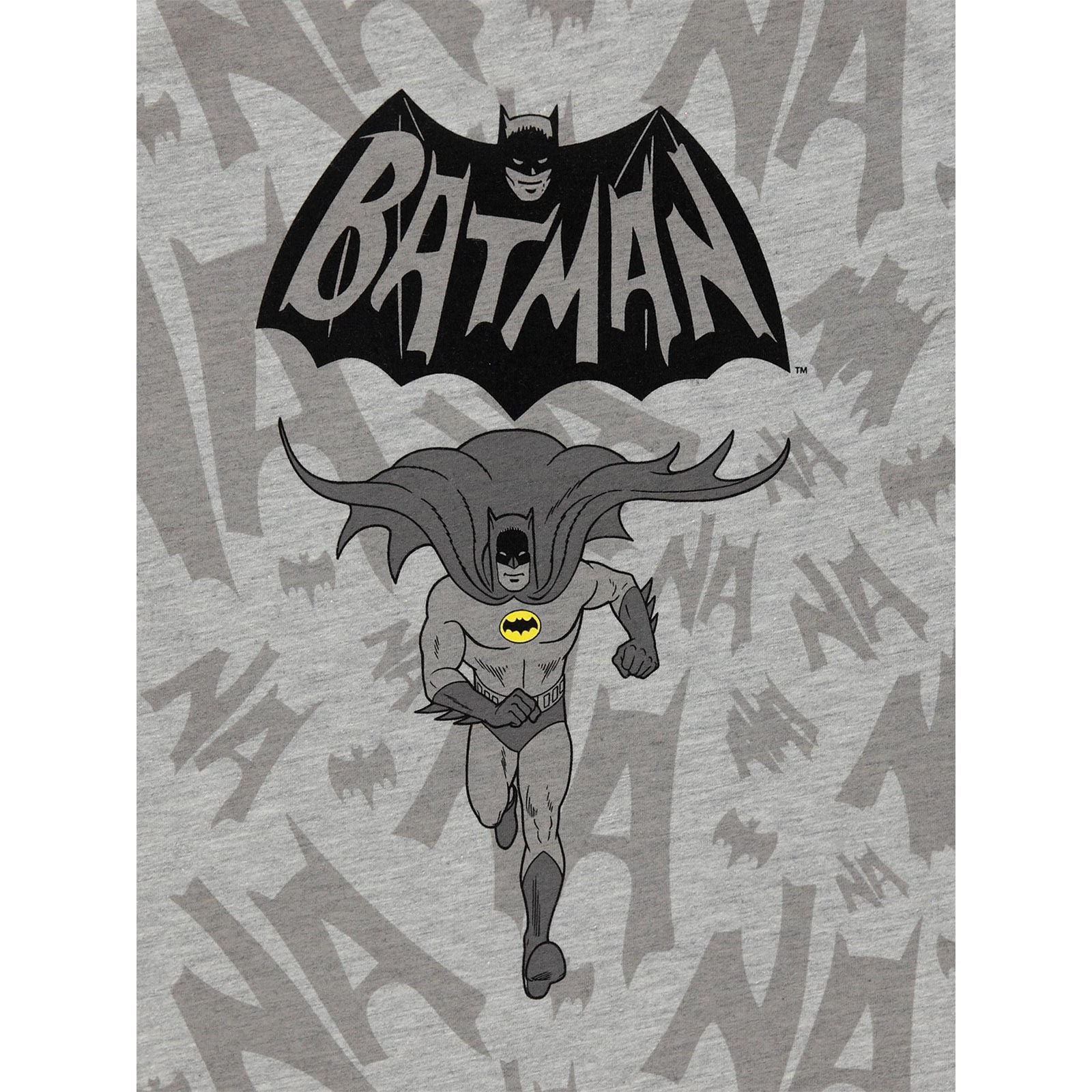 Batman Erkek Çocuk Sweatshirt 6-9 Yaş Gri