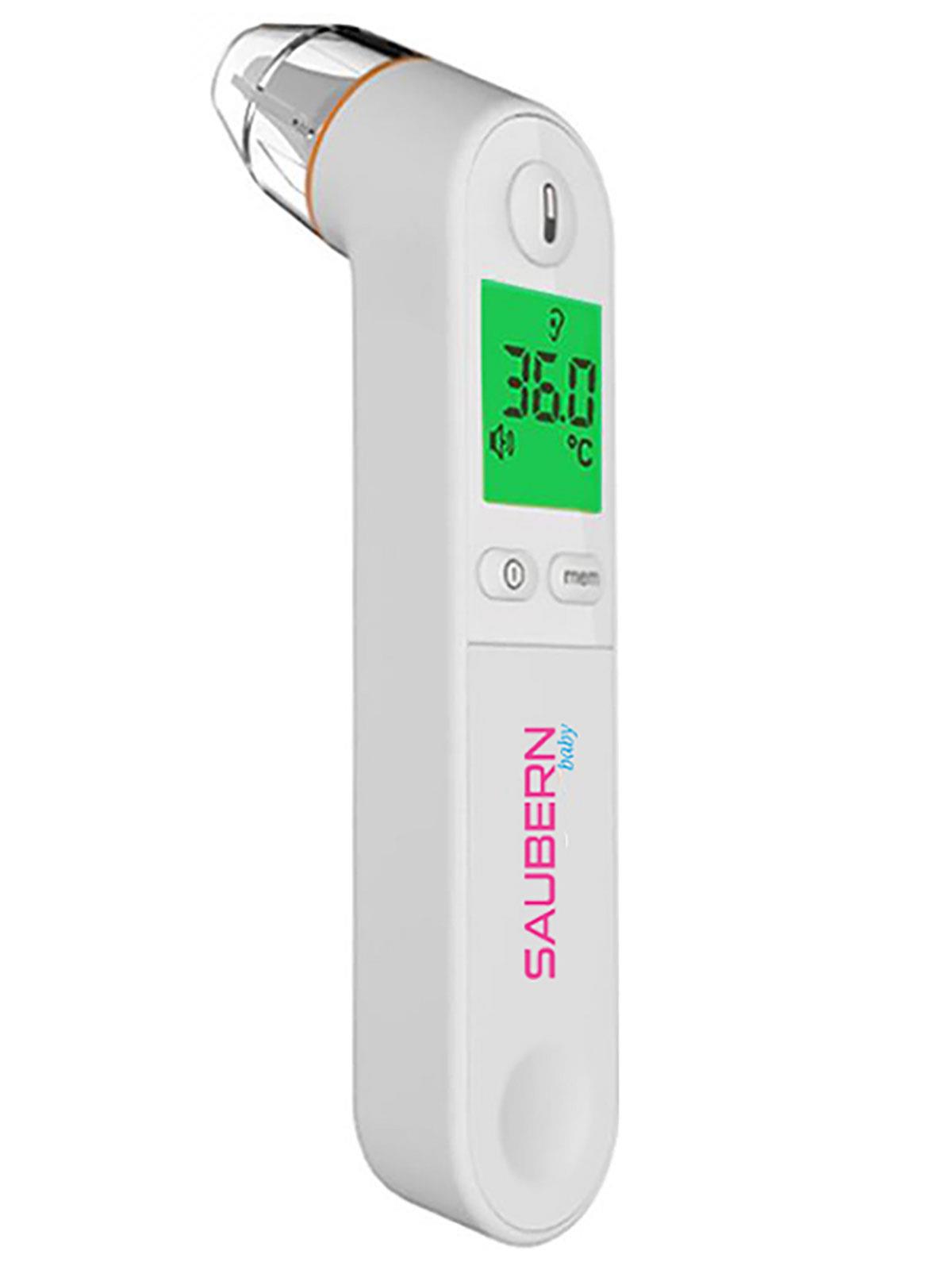 BNT9601 Saubern Baby Kulaktan Ateş Ölçer - Dijital Termometre - Işıklı Ekran