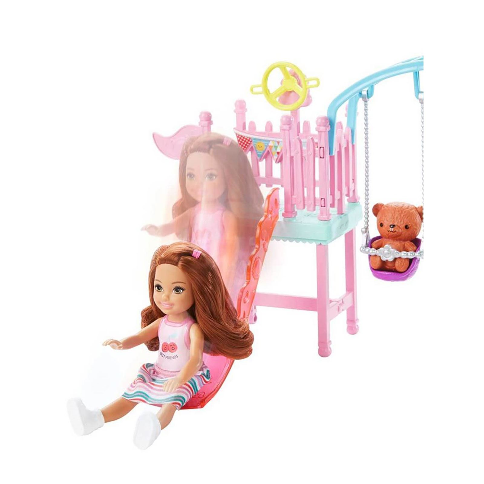 Barbie Chelsea Piknikte Oyun Parkı Seti