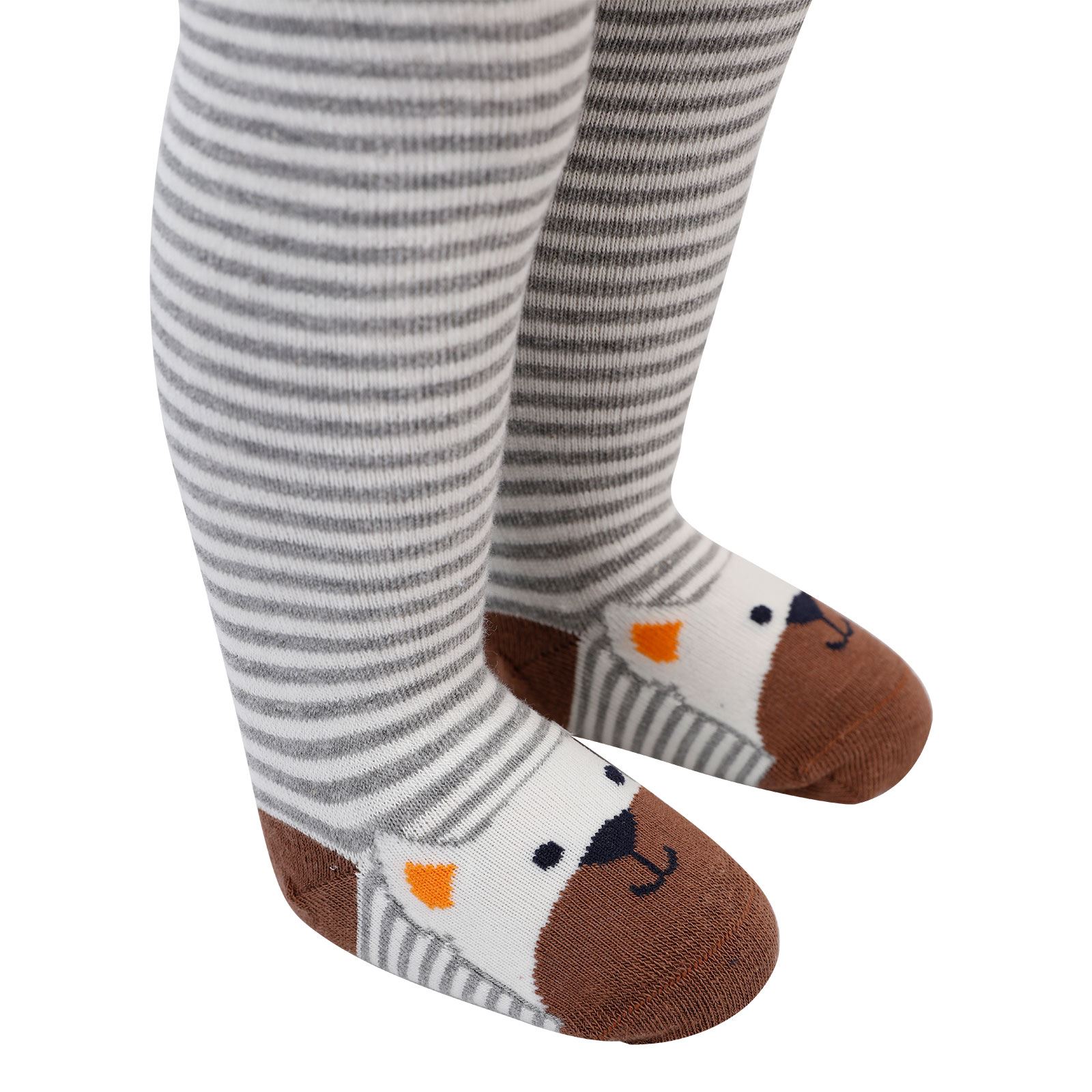 Civil Baby Erkek Bebek Külotlu Çorap 0-24 Ay Turuncu