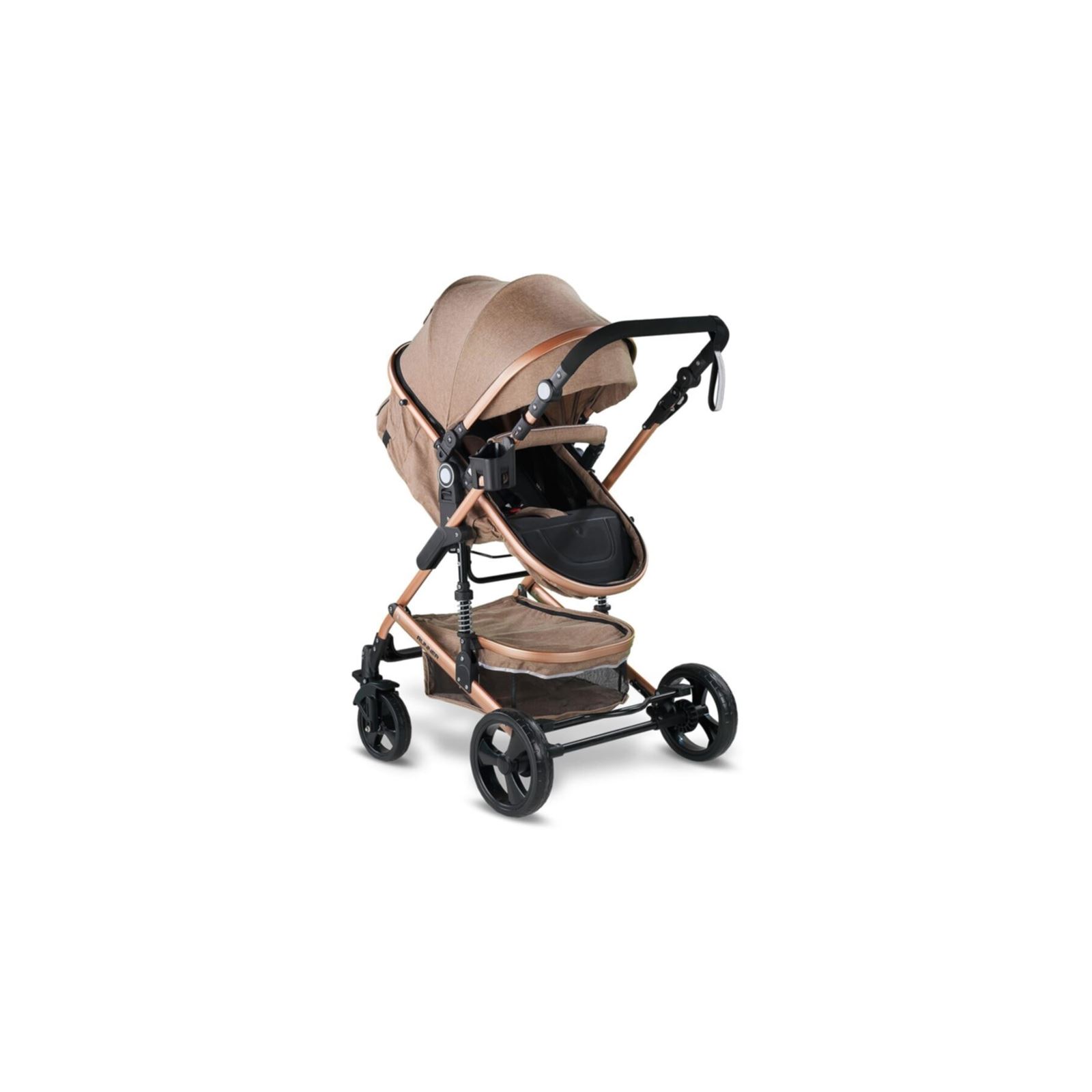 Babyhope 3007 Runner Travel Sistem Bebek Arabası Gri