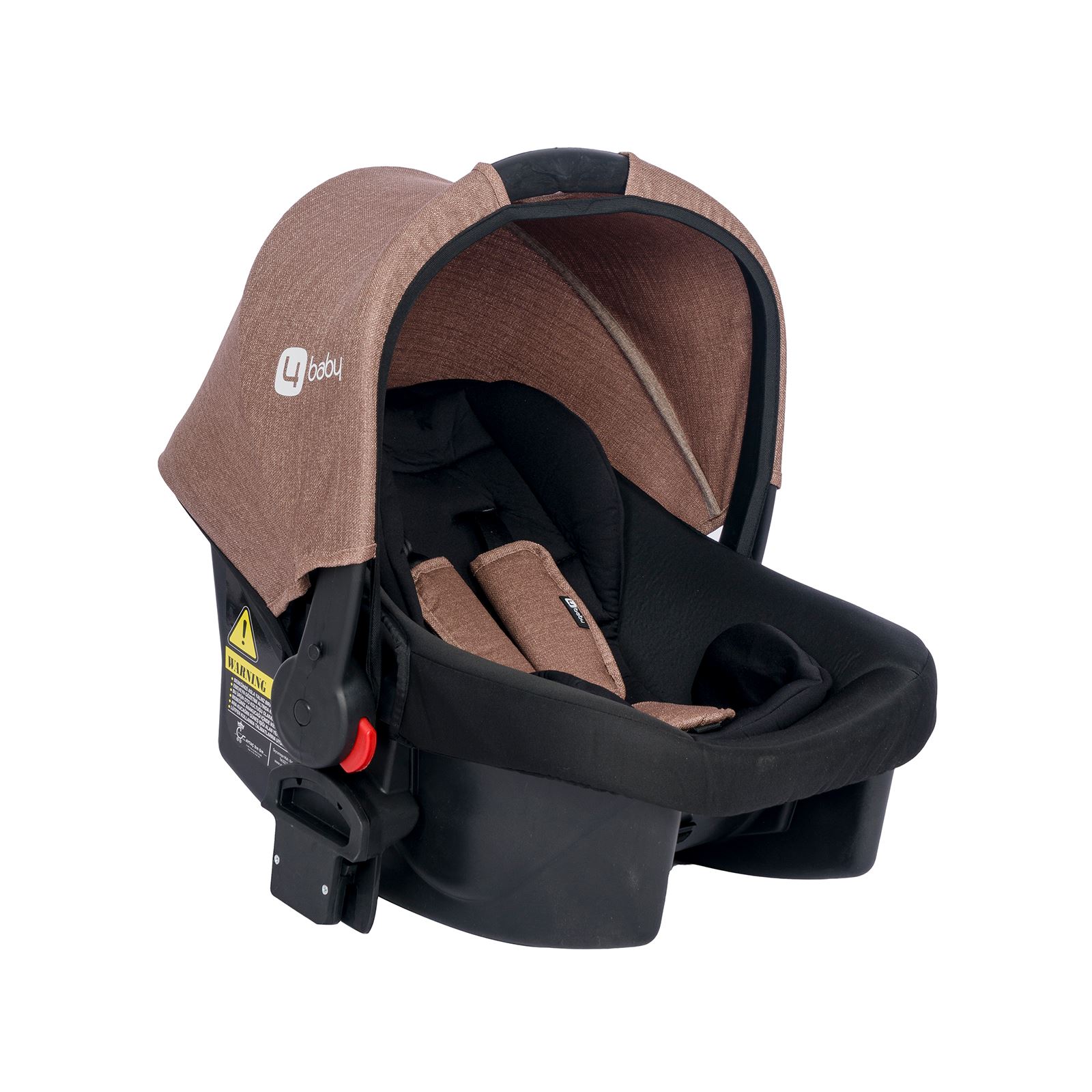 4 Baby Safran Bronz Travel Sistem Bebek Arabası Kahverengi
