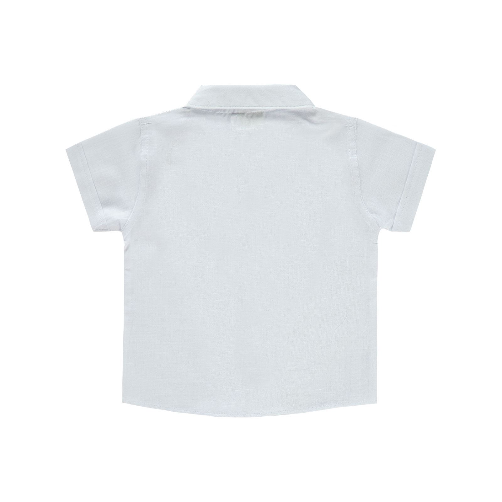 Civil Baby Erkek Bebek Papyonlu Gömlek 6-18 Ay Beyaz