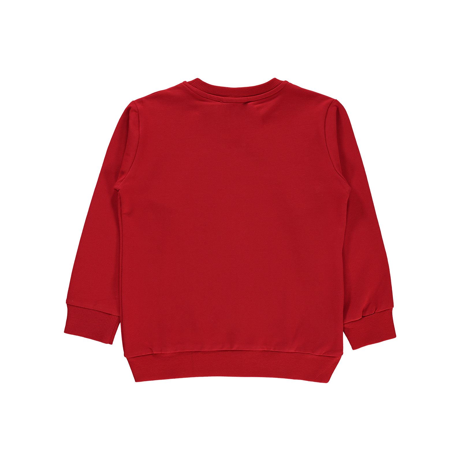 Cix Teen Erkek Çocuk Sweatshirt 6-9 Yaş Kırmızı