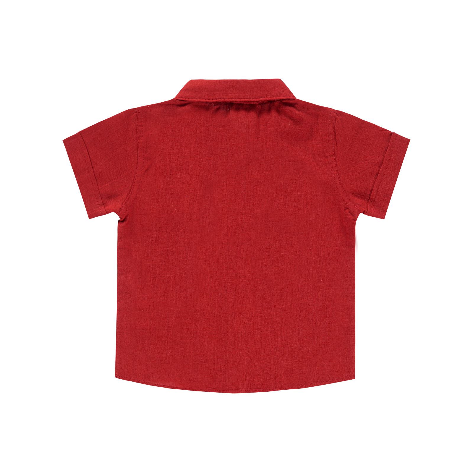 Civil Baby Erkek Bebek Papyonlu Gömlek 6-18 Ay Kırmızı