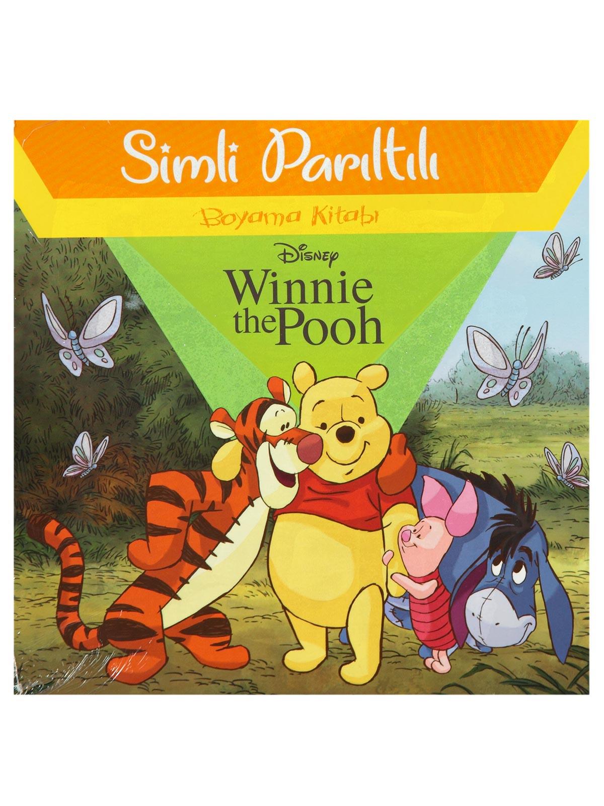 Winnie The Pooh Simli Parıltılı Boyama Kitabı