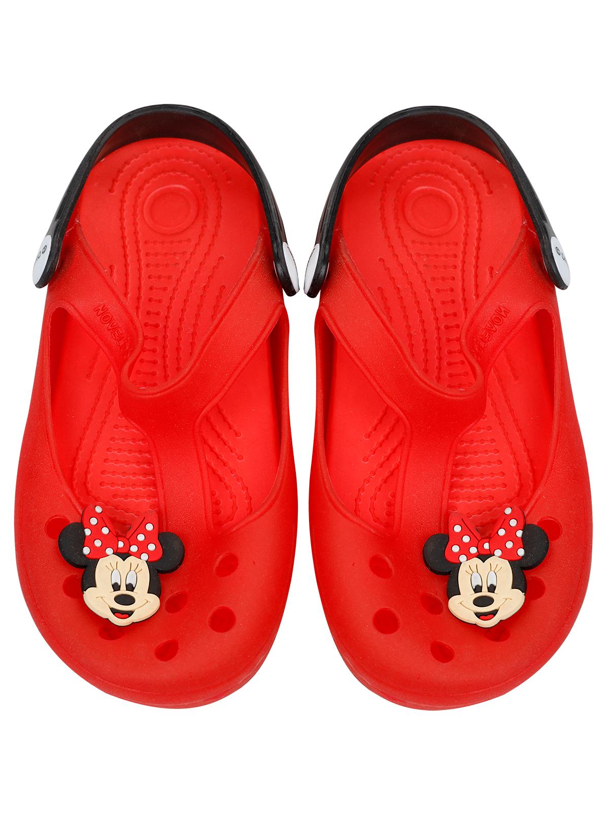 Minnie Mouse Kız Çocuk Sandalet 24-30 Numara Kırmızı
