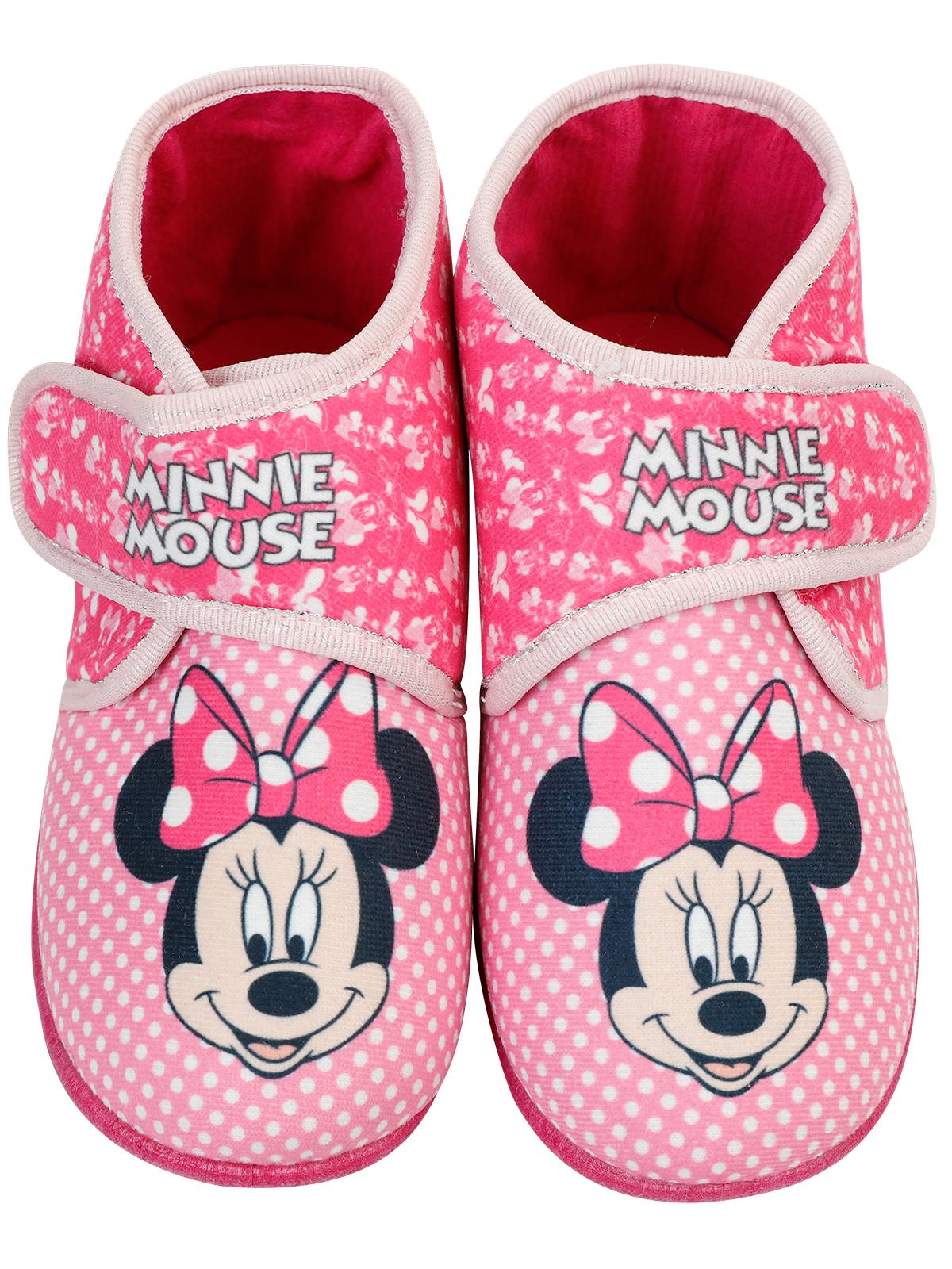 Minnie Mouse Kız Çocuk Panduf 26-29 Numara Pembe