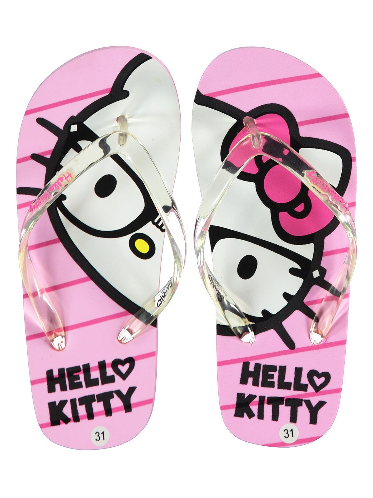 Hello Kitty Kız Çocuk Terlik 31-36 Numara Pembe