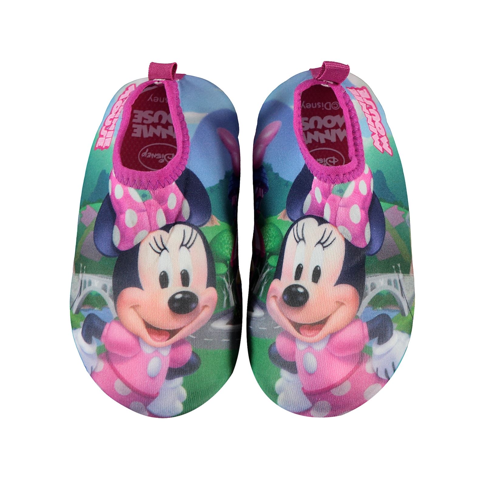 Minnie Mouse Kız Çocuk Deniz ve Havuz Patiği 24-34 Numara Pembe