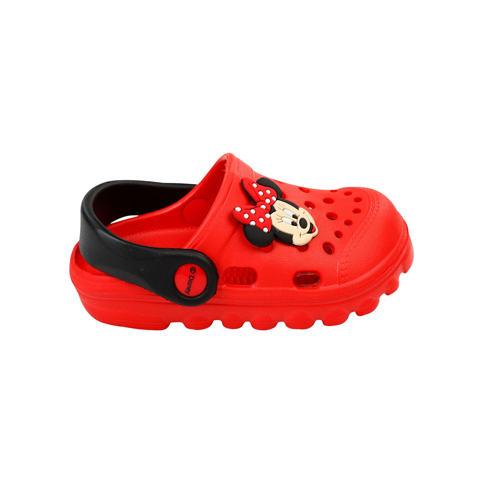 Minnie Mouse Kız Çocuk Crocs Terlik 20-30 Numara Kırmızı