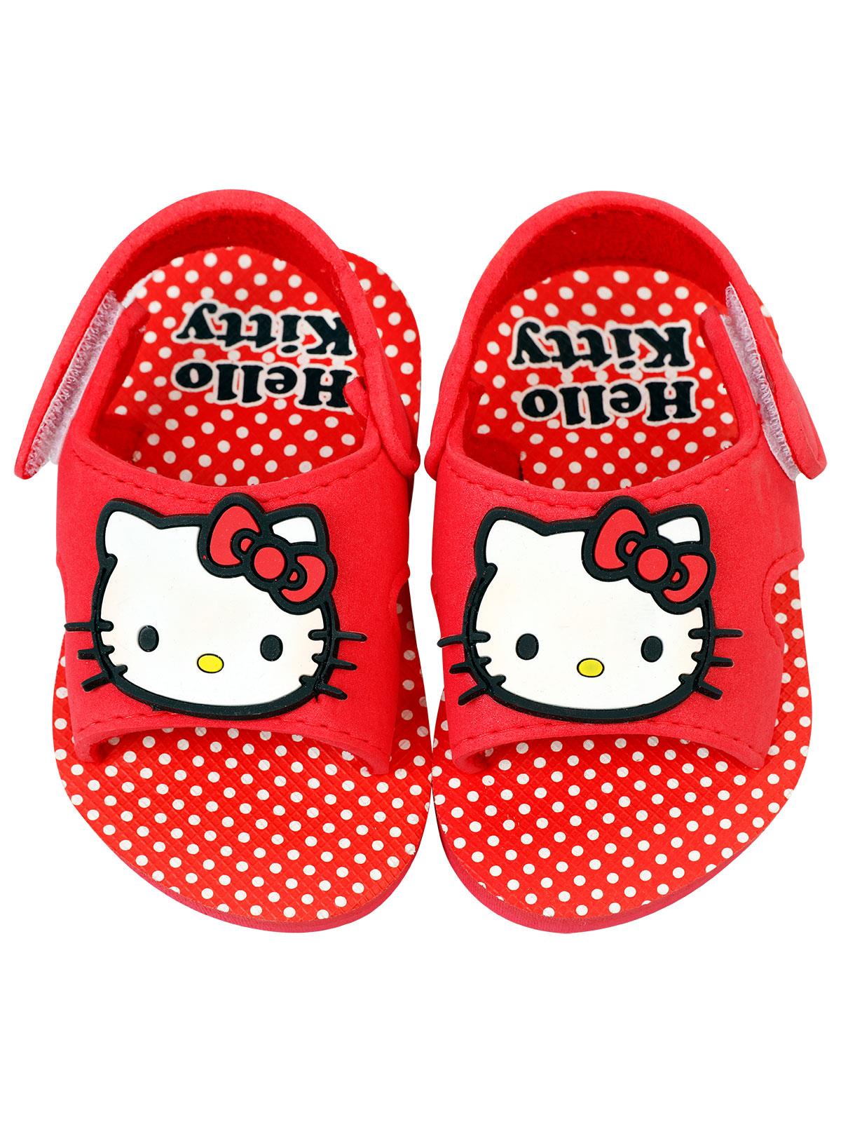 Hello Kitty Kız Çocuk Crocs Terlik 22-25  Numara Kırmızı