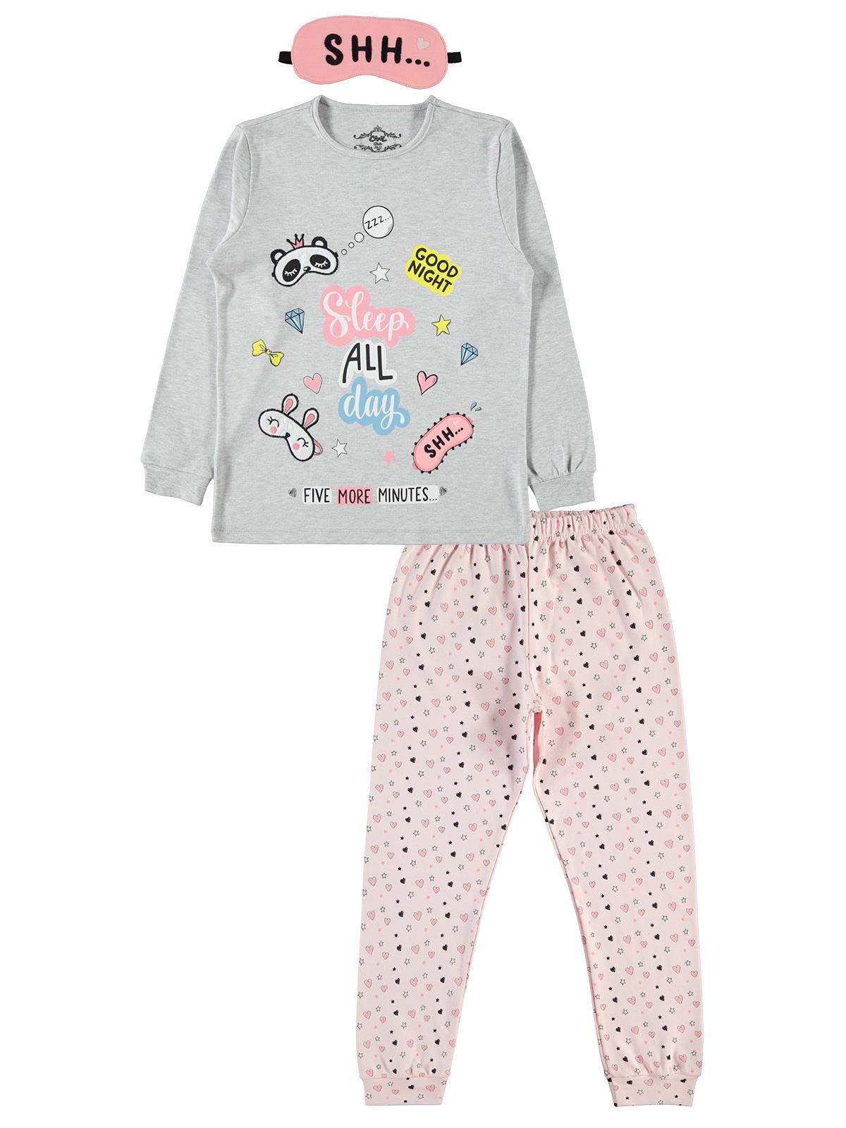 Civil Girls Kız Çocuk Pijama Takımı 10-13 Yaş Pembe