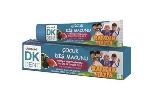 Dermokil DK Dent Rafadan Tayfa Orman Meyve Aromalı Vegan Çocuk Diş Macunu 50 ml