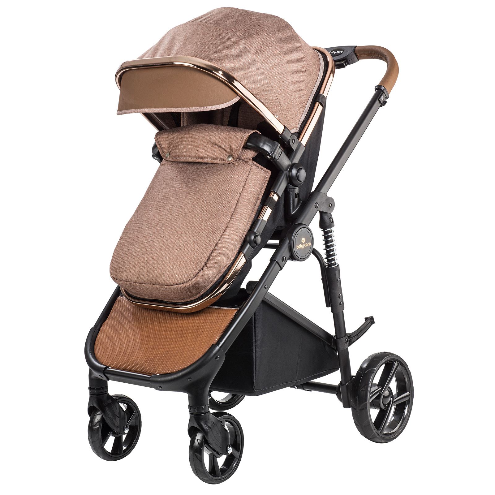 BC410 BabyCare Elantra Chrome Travel Puset Sistem Bebek Arabası Gri