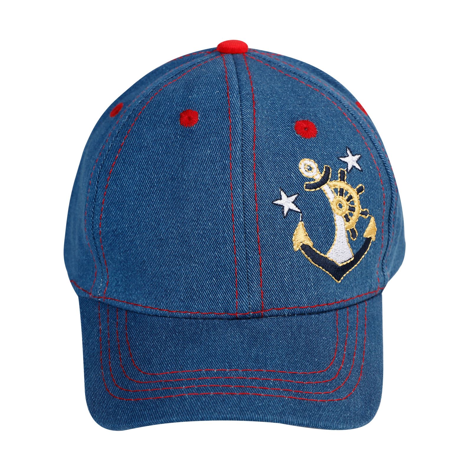 Tidi Erkek Çocuk Kep Şapka 2-5 Yaş Kırmızı