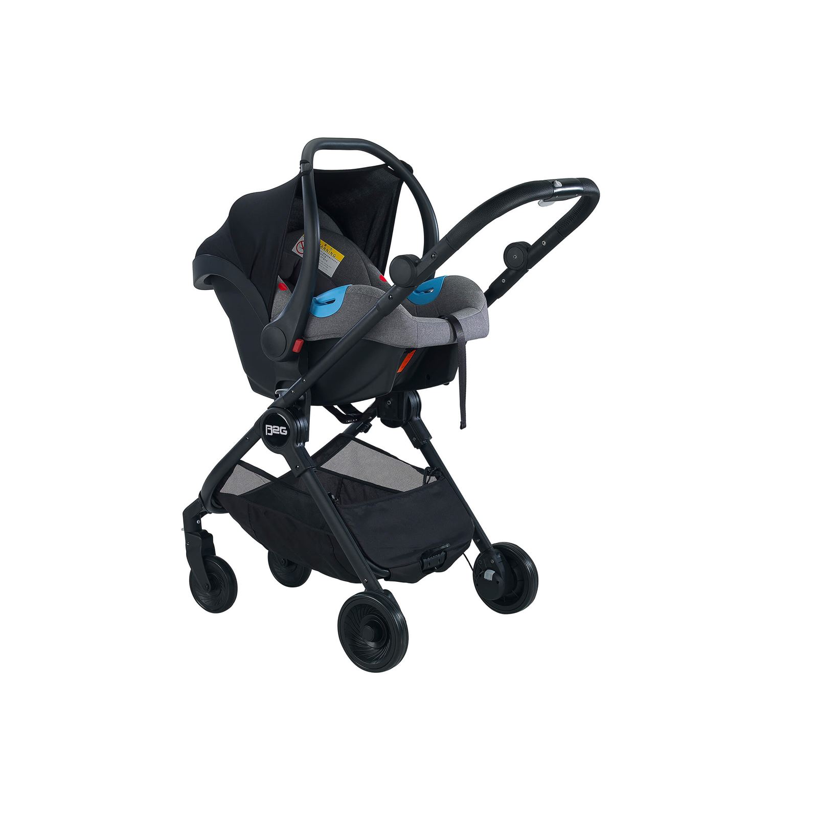 Baby2Go Mc Plus Travel Sistem Bebek Arabası Siyah