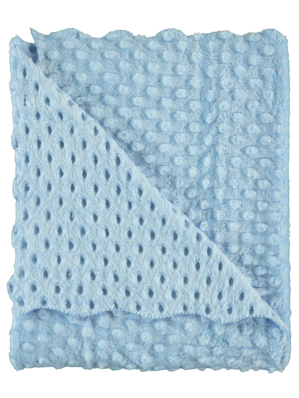 İlk Cemre Bebek Battaniye 90x110 cm Mavi