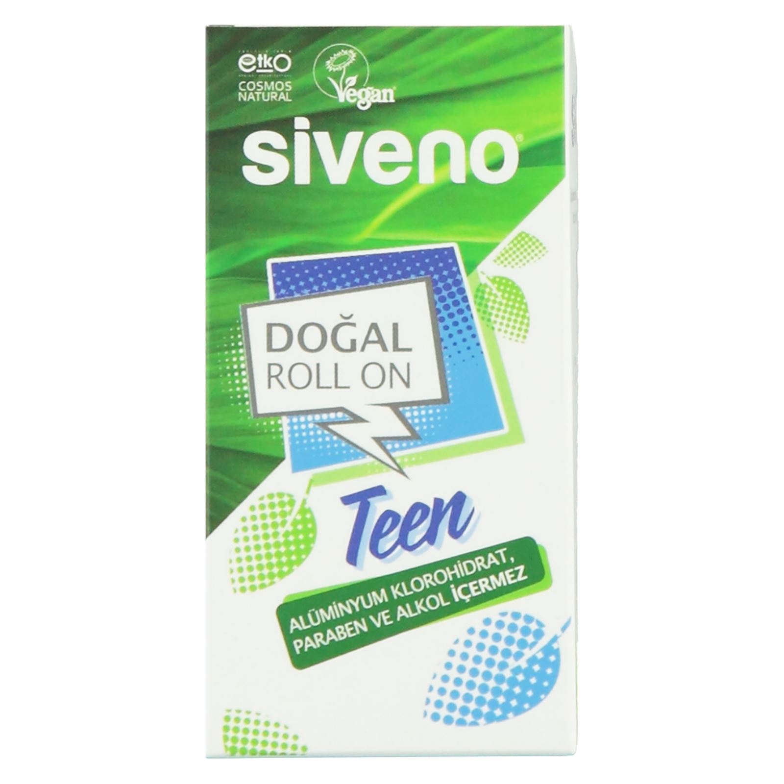 Siveno Doğal Roll-on - Teen Blue 50 ml