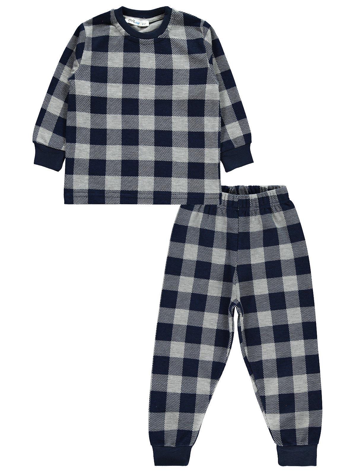 Civil Boys Erkek Çocuk Pijama Takımı 2-5 Yaş Lacivert
