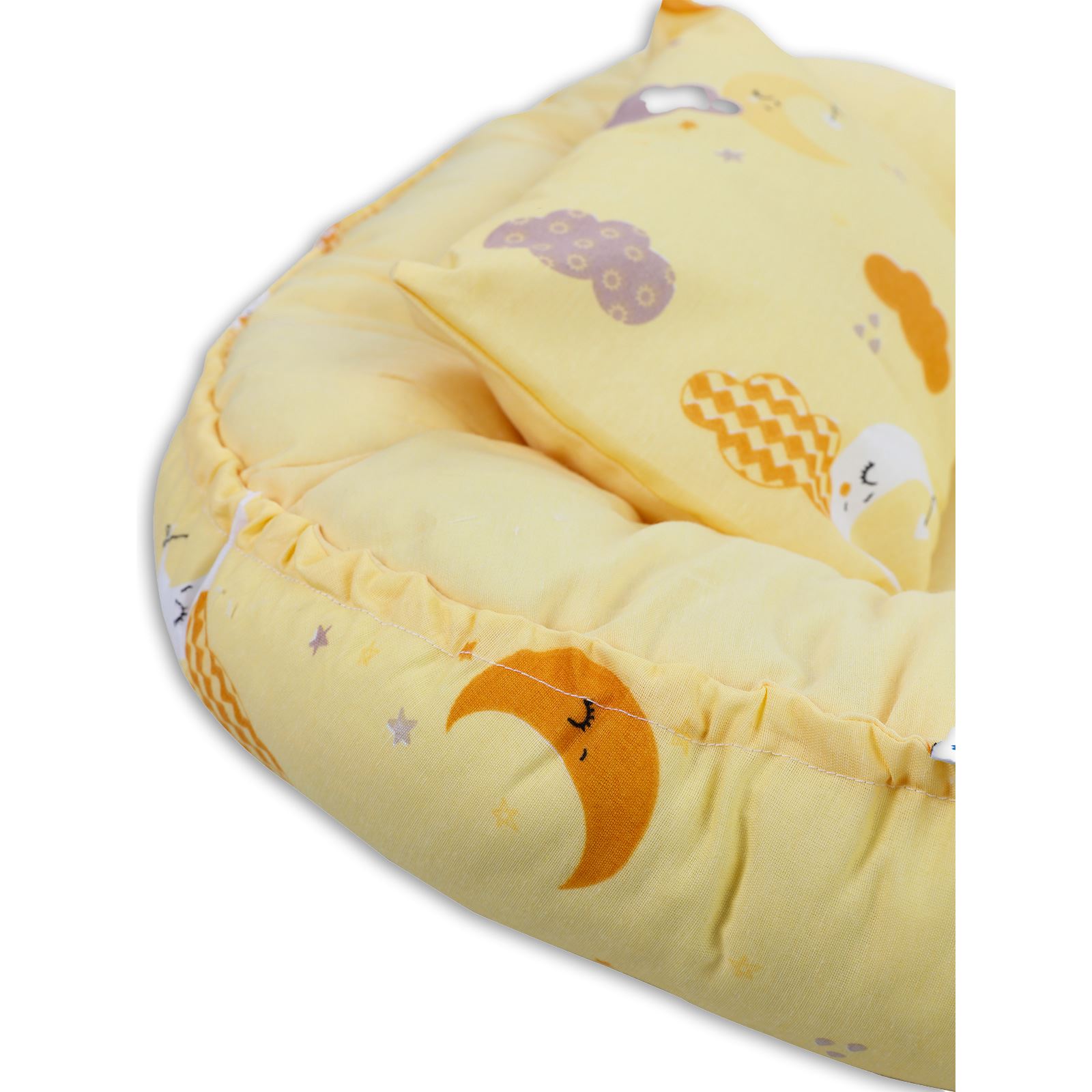Kujju Babynest Bebek Uyku Minderi 45x65 cm Sarı