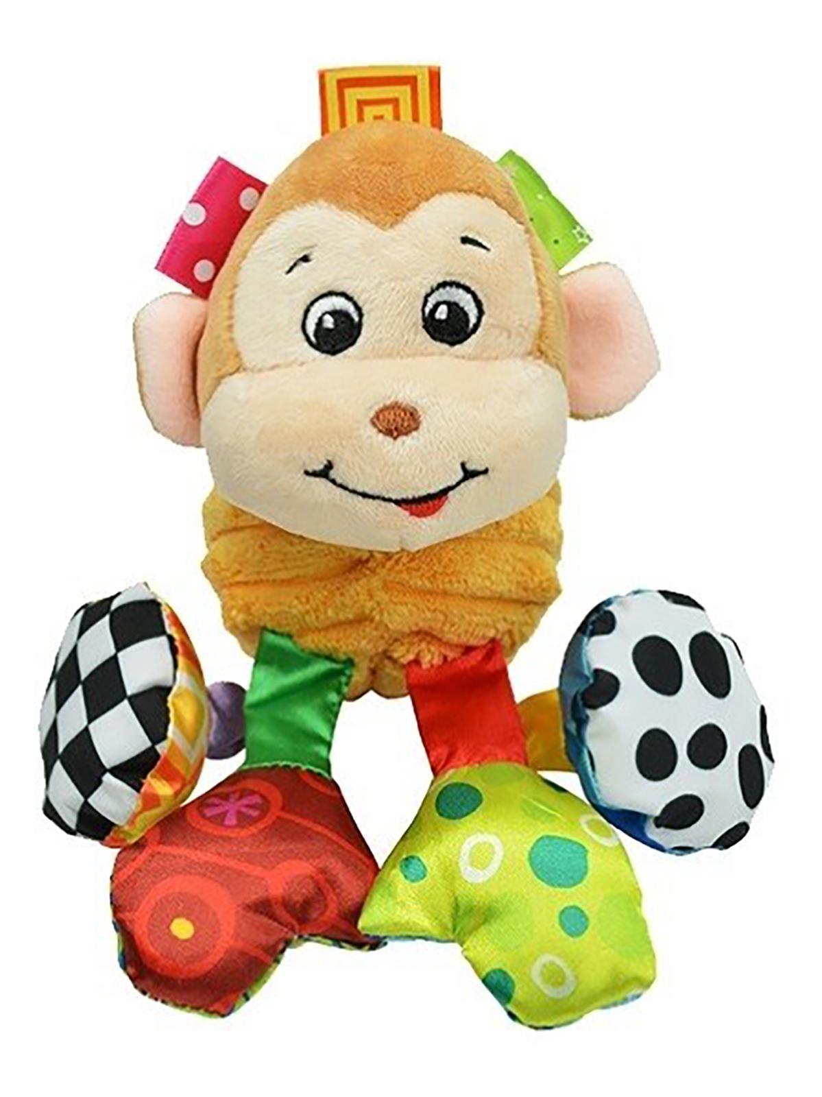 Sozzy Toys Titreşimli ve Çıngıraklı Hayvanlar Maymun