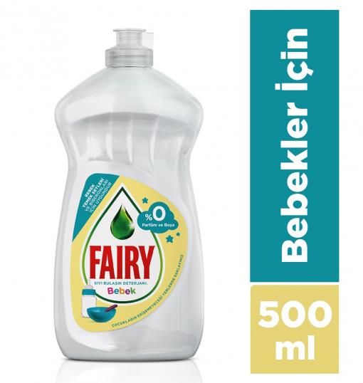 Fairy Bebekler İçin Elde Yıkama Deterjanı 500 ml