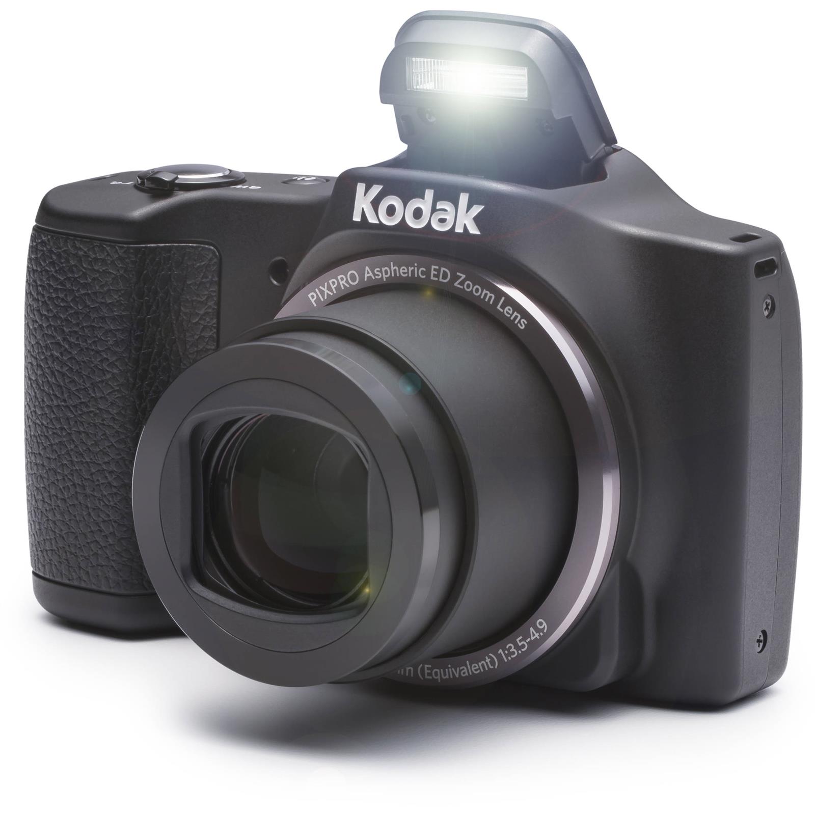 Kodak Friendly Zoom FZ201/20x Yakınlaştırma Dijital Fotoğraf Makinesi- Siyah