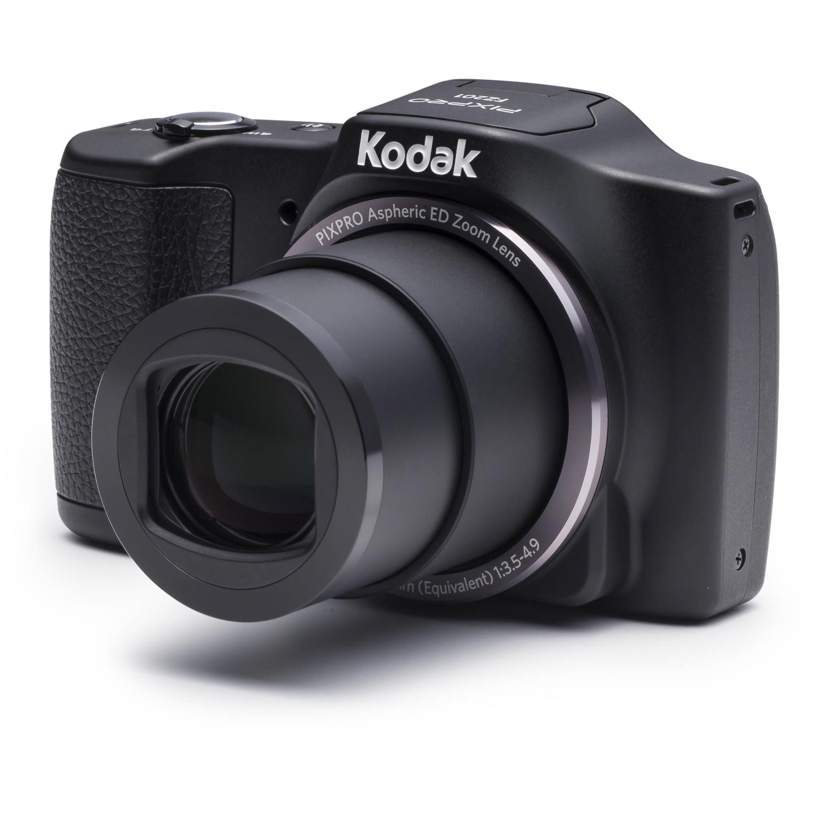 Kodak Friendly Zoom FZ201/20x Yakınlaştırma Dijital Fotoğraf Makinesi- Siyah