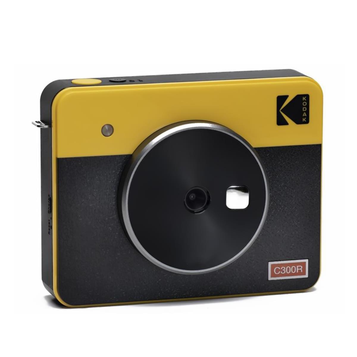 Kodak Mini Shot Combo 3 Retro Anında Baskı Dijital Fotoğraf Makinesi + Yazıcı () Sarı
